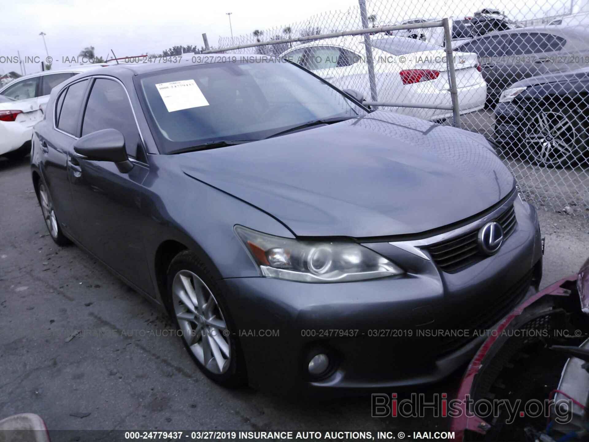 Photo JTHKD5BH4C2095862 - LEXUS CT 2012