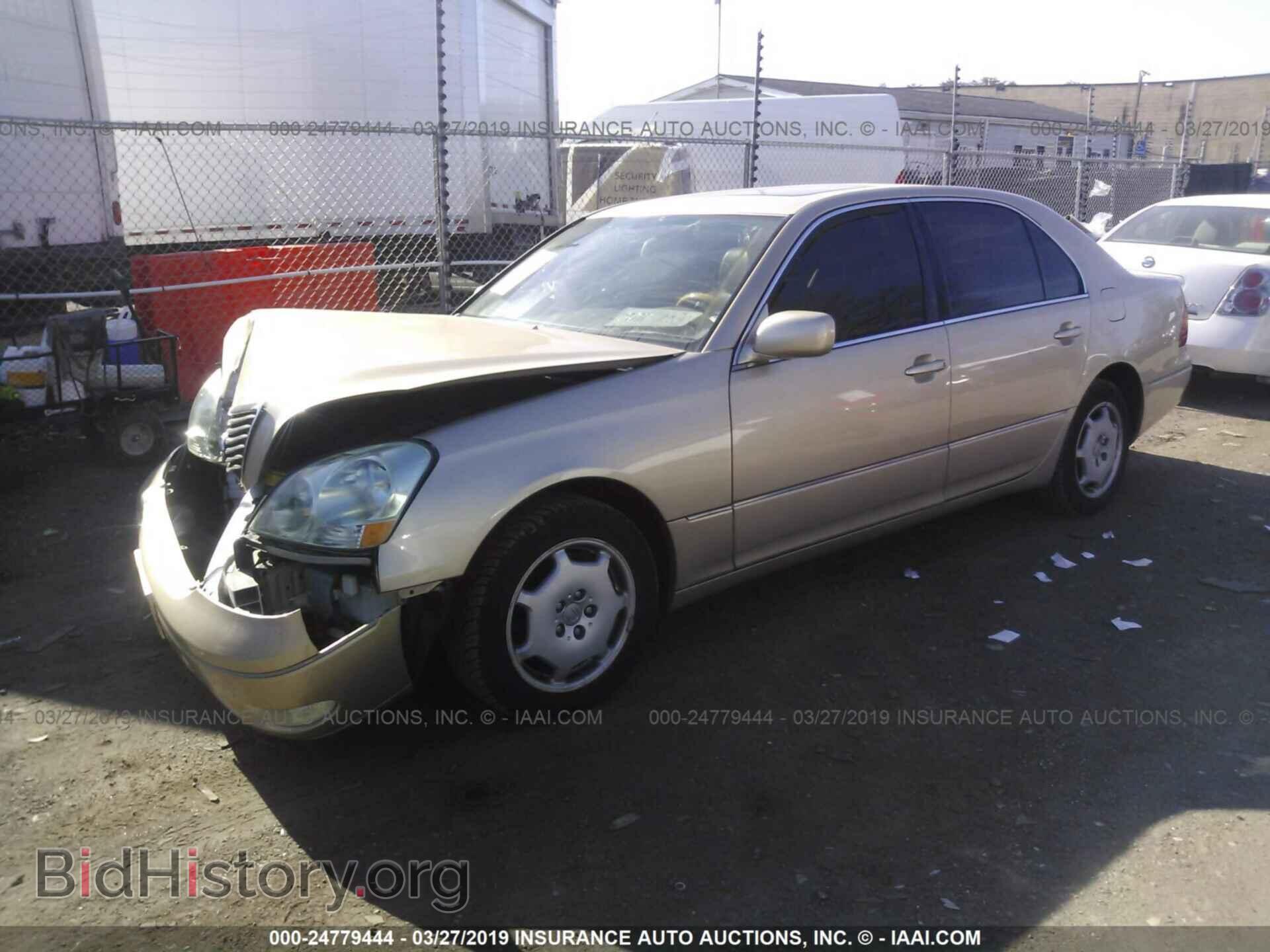 2002 LEXUS LS - VIN: JTHBN30FX20089531 - Фото 2