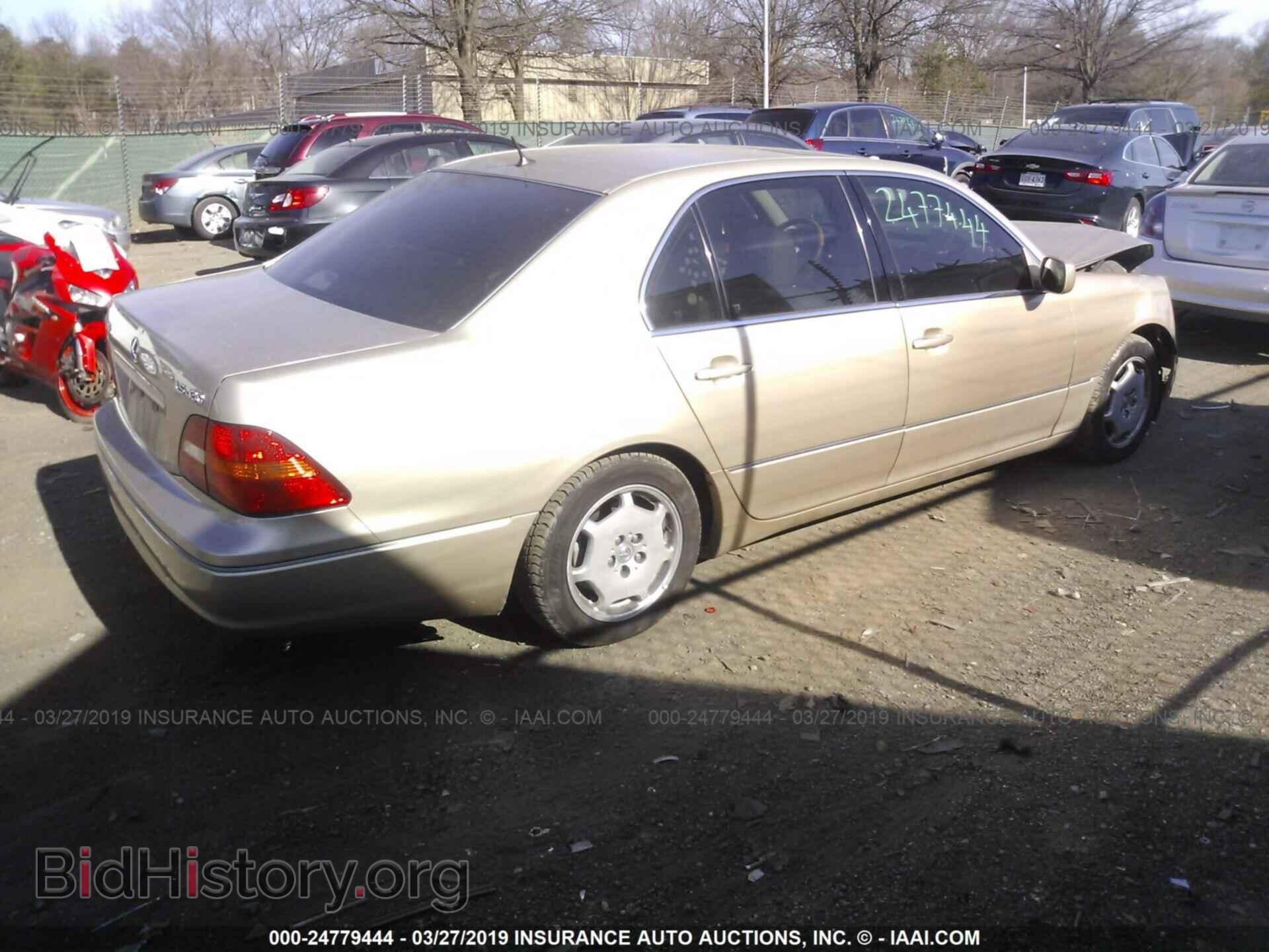 2002 LEXUS LS - VIN: JTHBN30FX20089531 - Фото 4