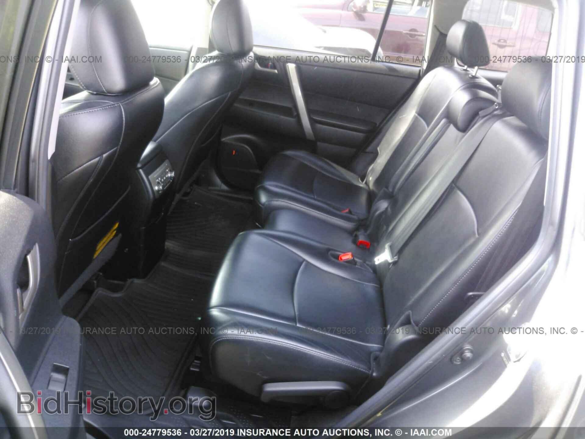 2012 TOYOTA HIGHLANDER - VIN: 5TDBK3EHXCS158558 - Фото 8