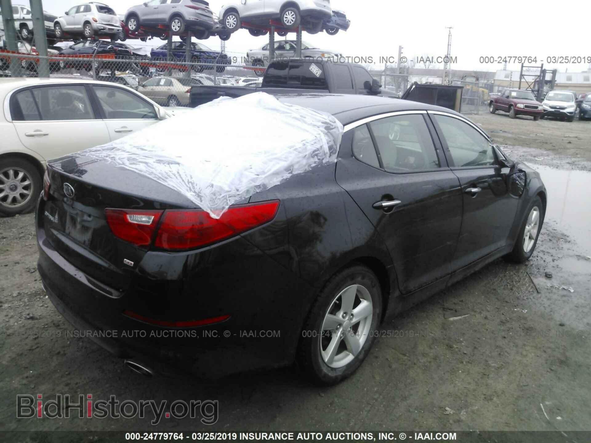 2015 KIA OPTIMA - VIN: KNAGM4A70F5651286 - Фото 4