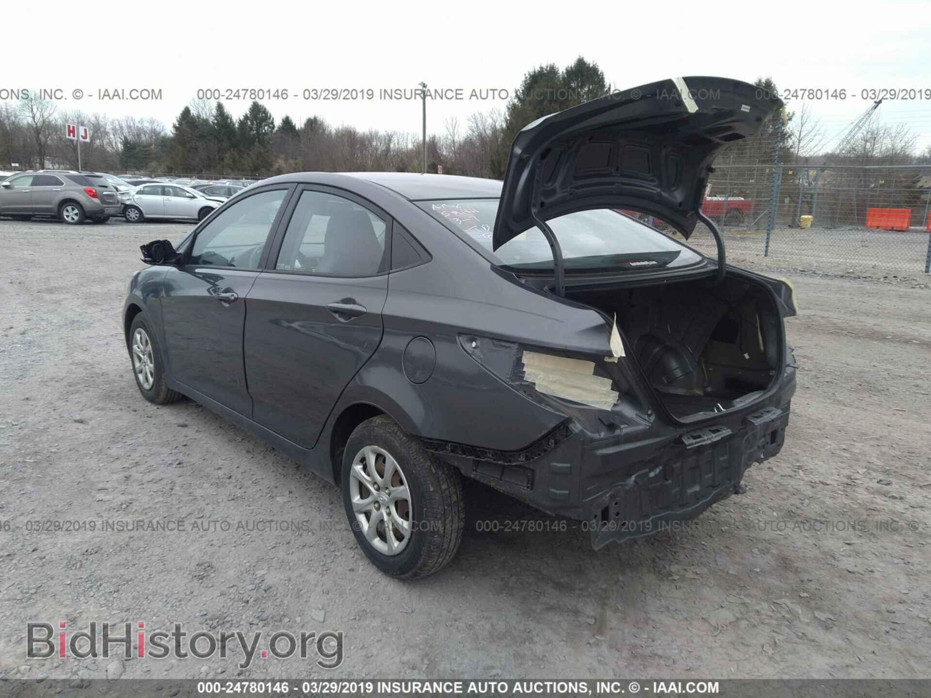 2013 HYUNDAI ACCENT - VIN: KMHCT4AE4DU280179 - Фото 3