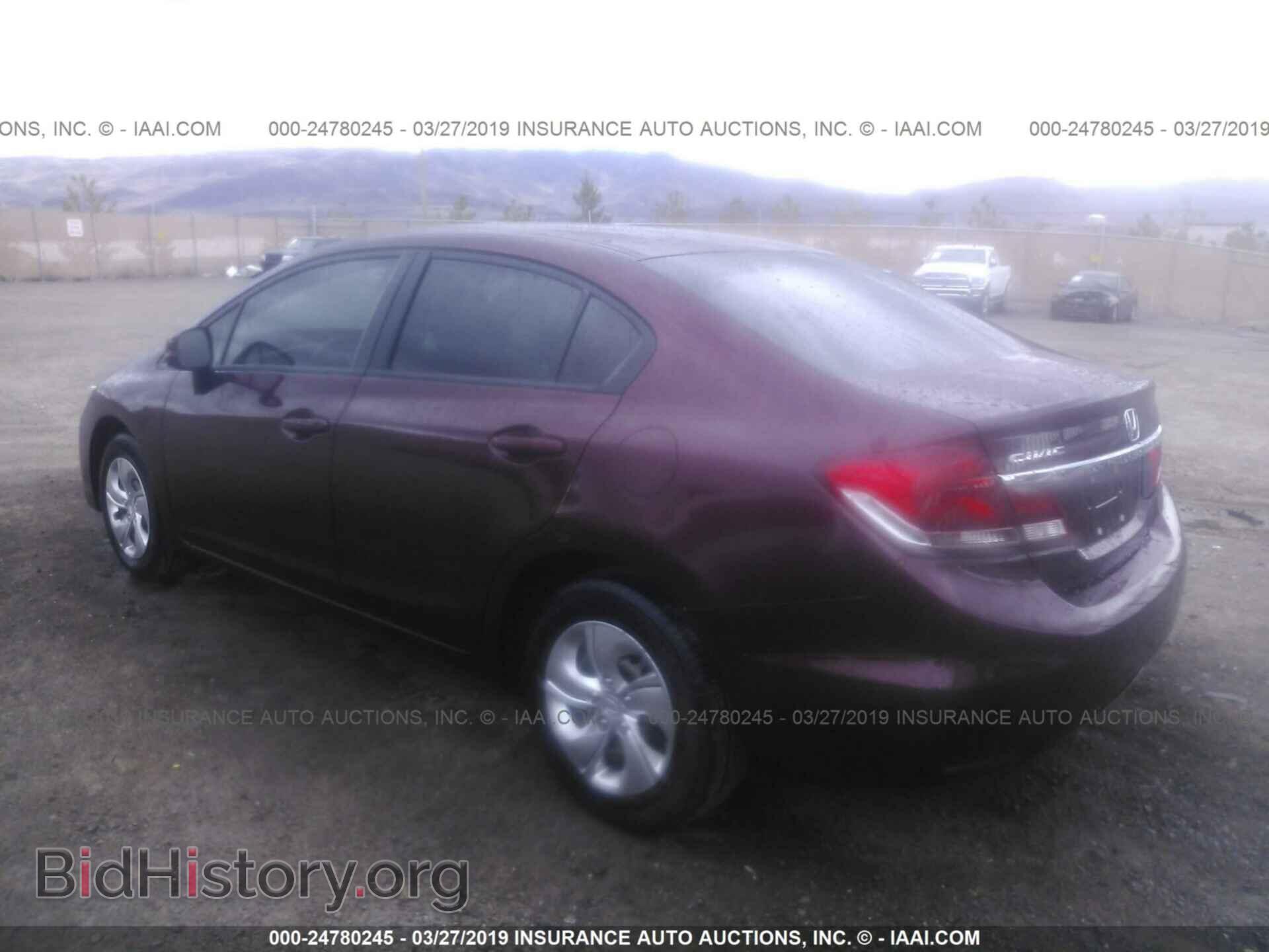2013 HONDA CIVIC - VIN: 19XFB2F52DE016457 - Фото 3