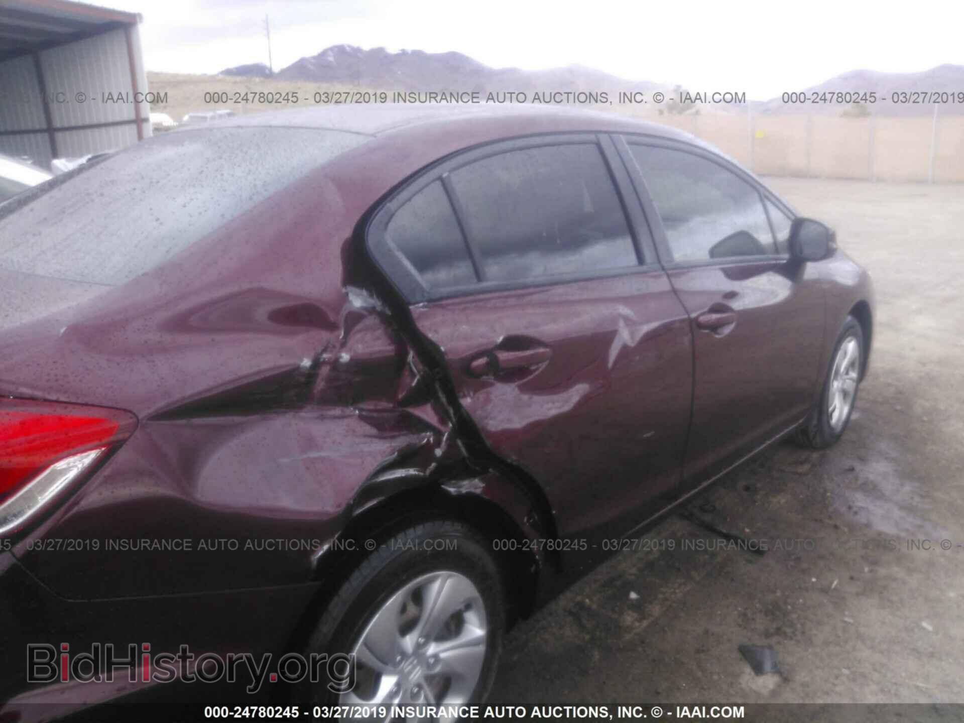 2013 HONDA CIVIC - VIN: 19XFB2F52DE016457 - Фото 6