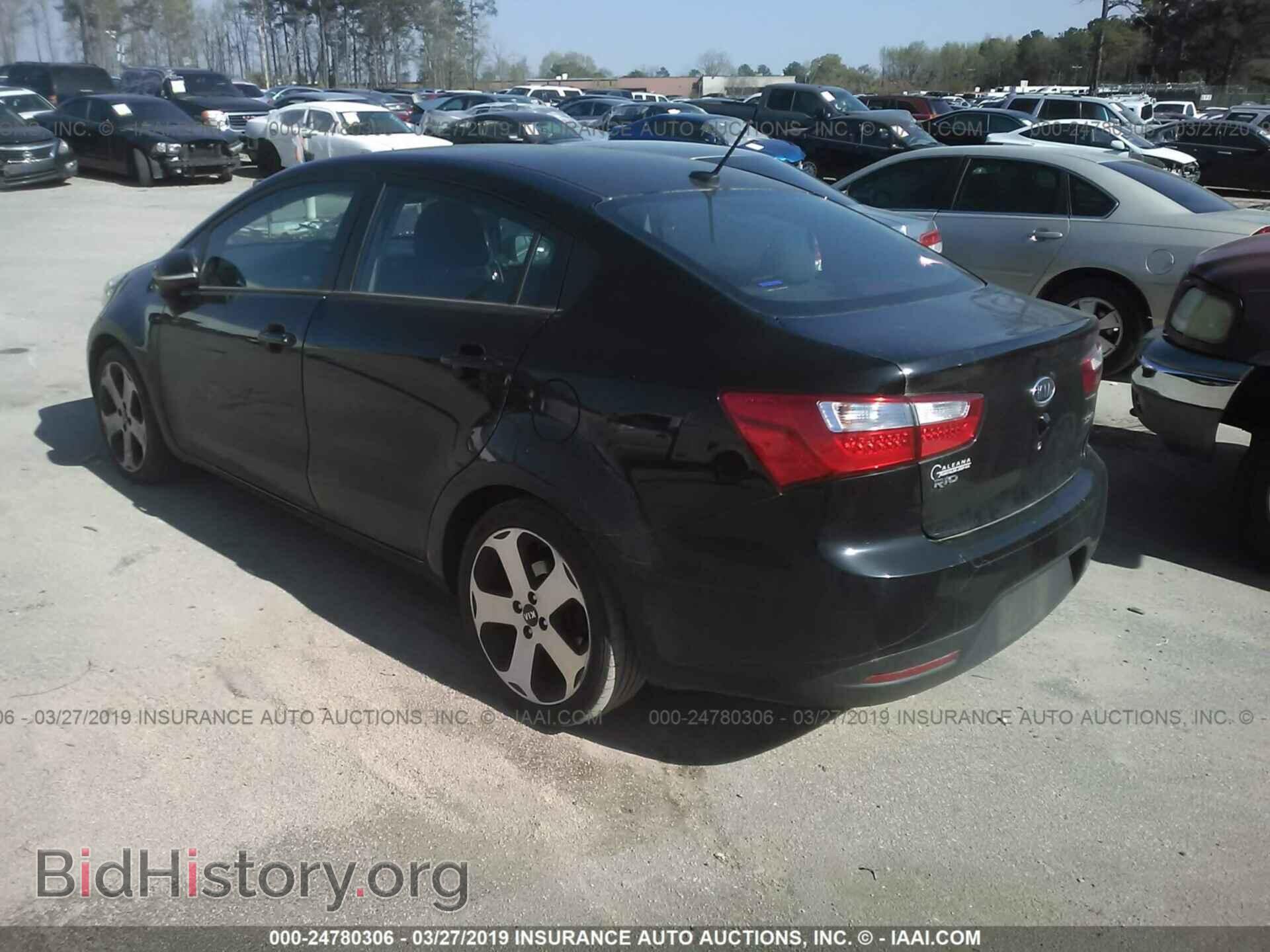 2012 KIA RIO - VIN: KNADN4A30C6075637 - Фото 3
