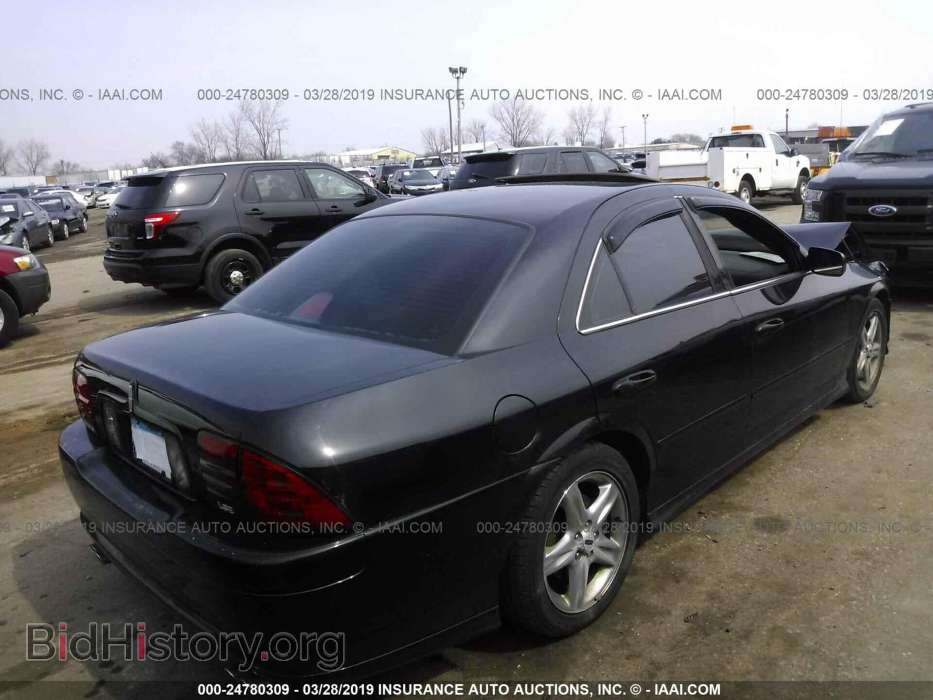 2002 LINCOLN LS - VIN: 1LNHM87A62Y712016 - Фото 4