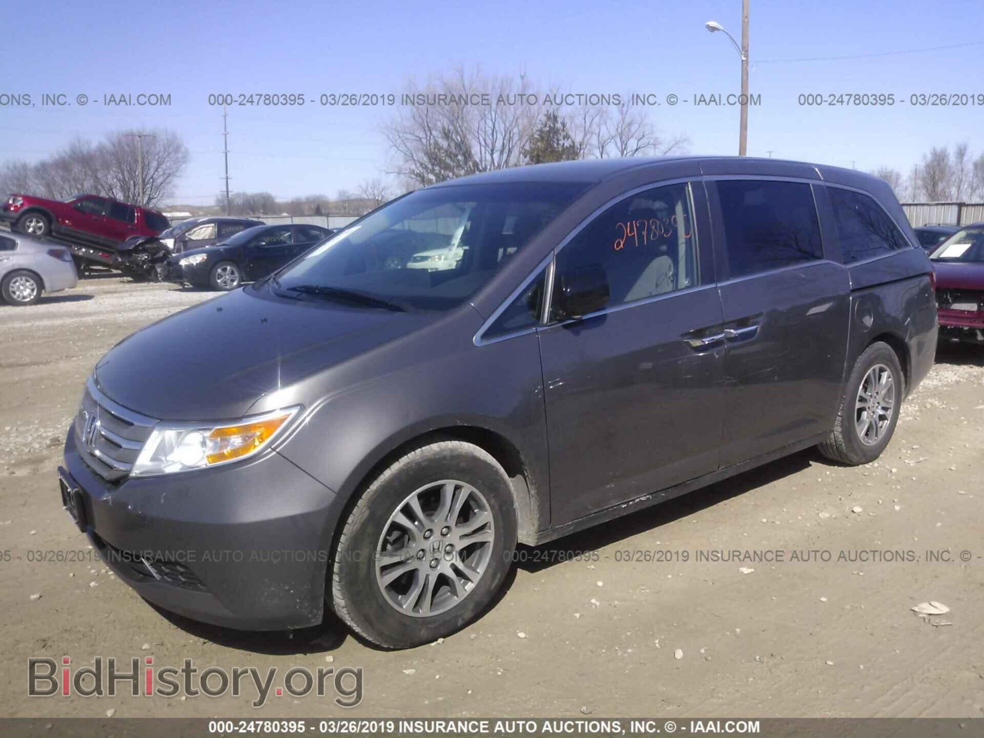 2011 HONDA ODYSSEY - VIN: 5FNRL5H46BB092254 - Фото 2