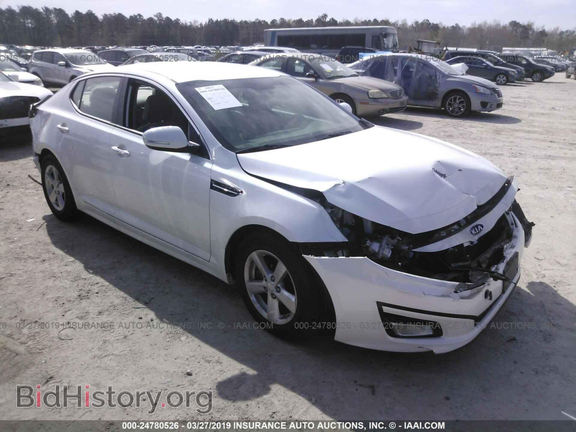 Фотография KNAGM4A77E5482608 - KIA OPTIMA 2014