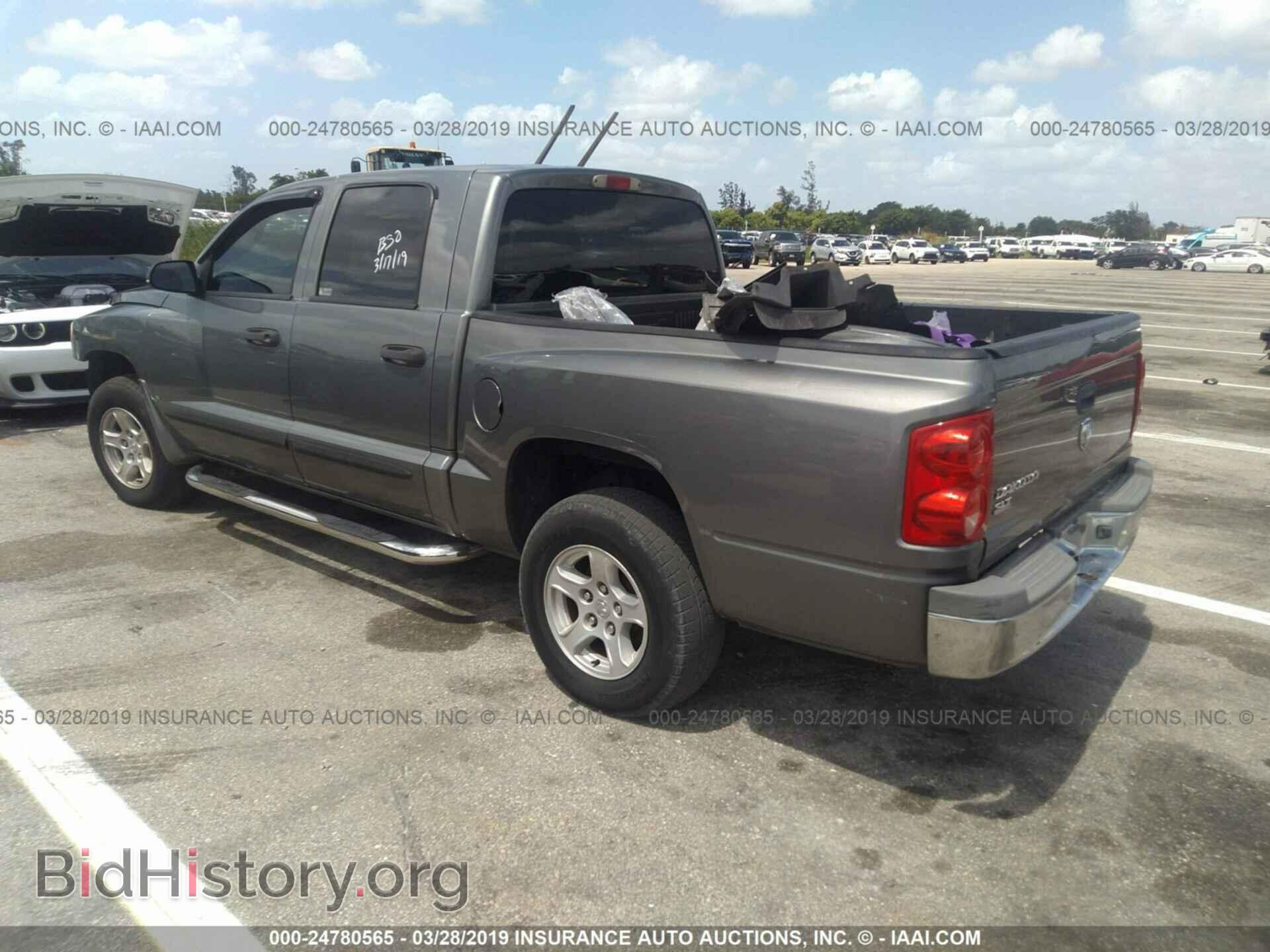 2006 DODGE DAKOTA - VIN: 1D7HE48KX6S533039 - Фото 3