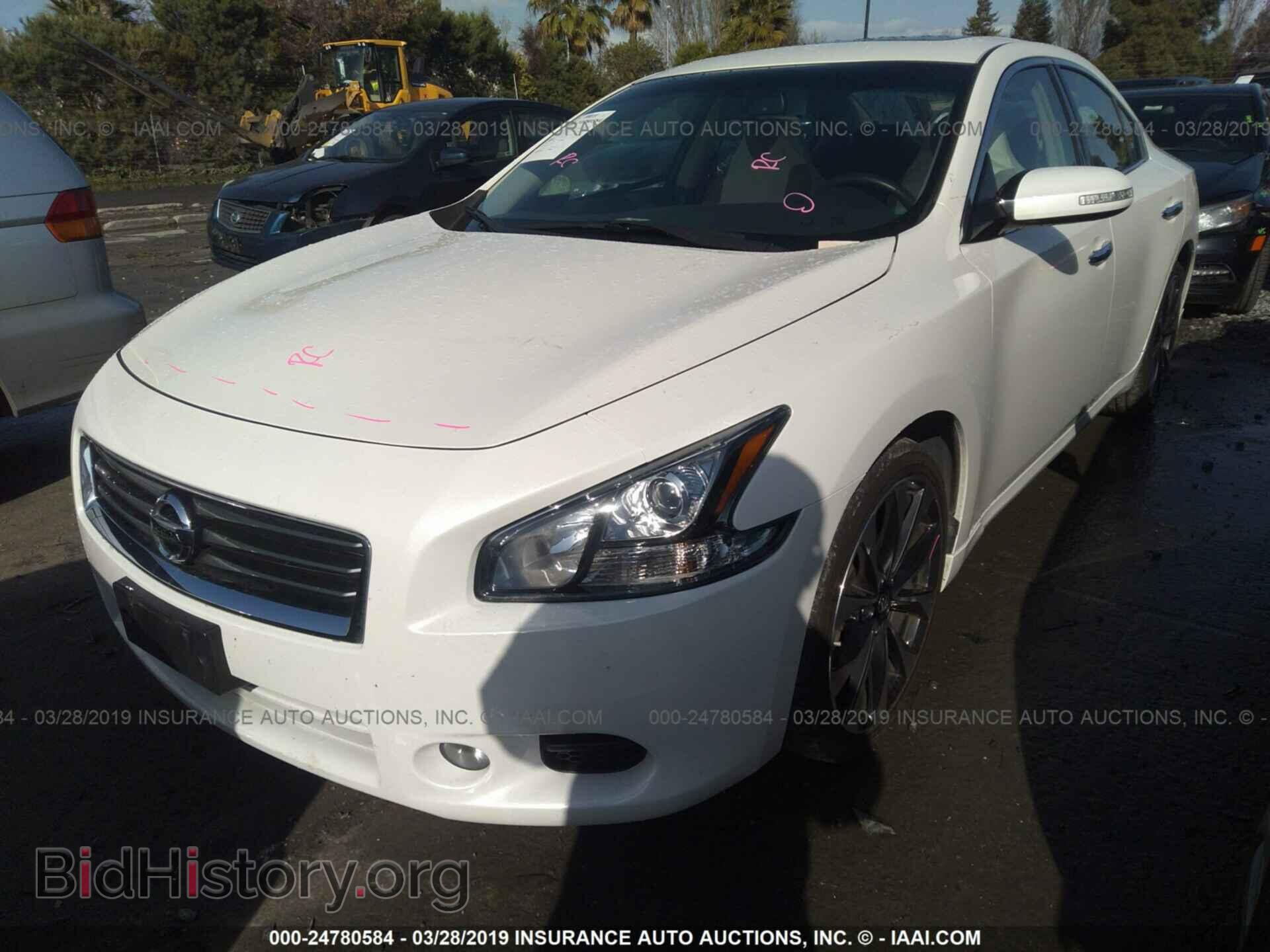 2014 NISSAN MAXIMA - VIN: 1N4AA5AP6EC447597 - Photo 2