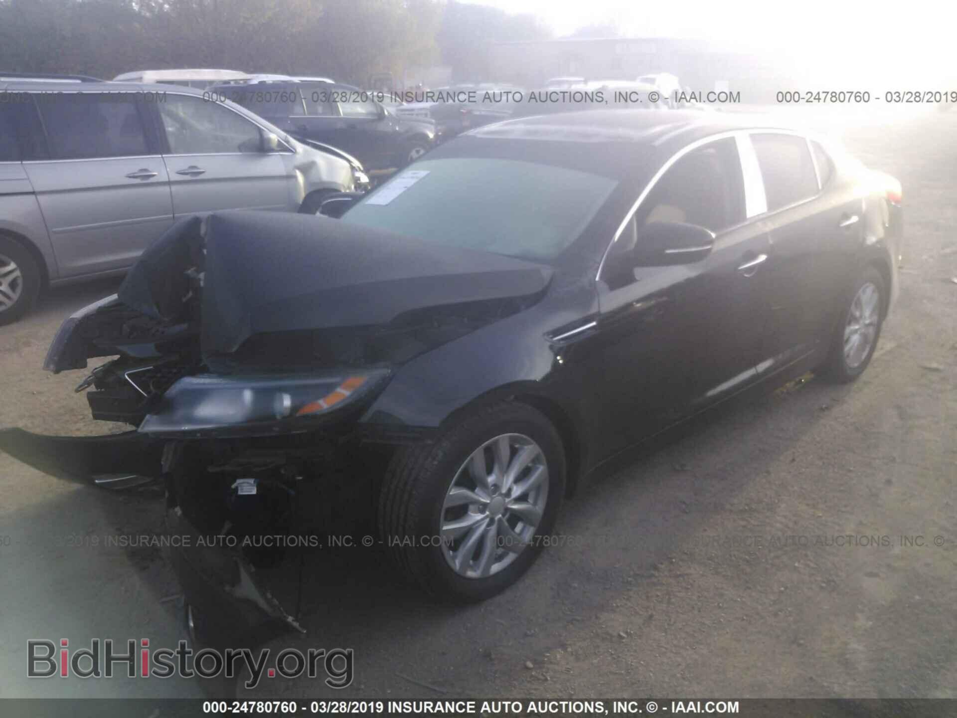2014 KIA OPTIMA - VIN: 5XXGN4A77EG273297 - Фото 2