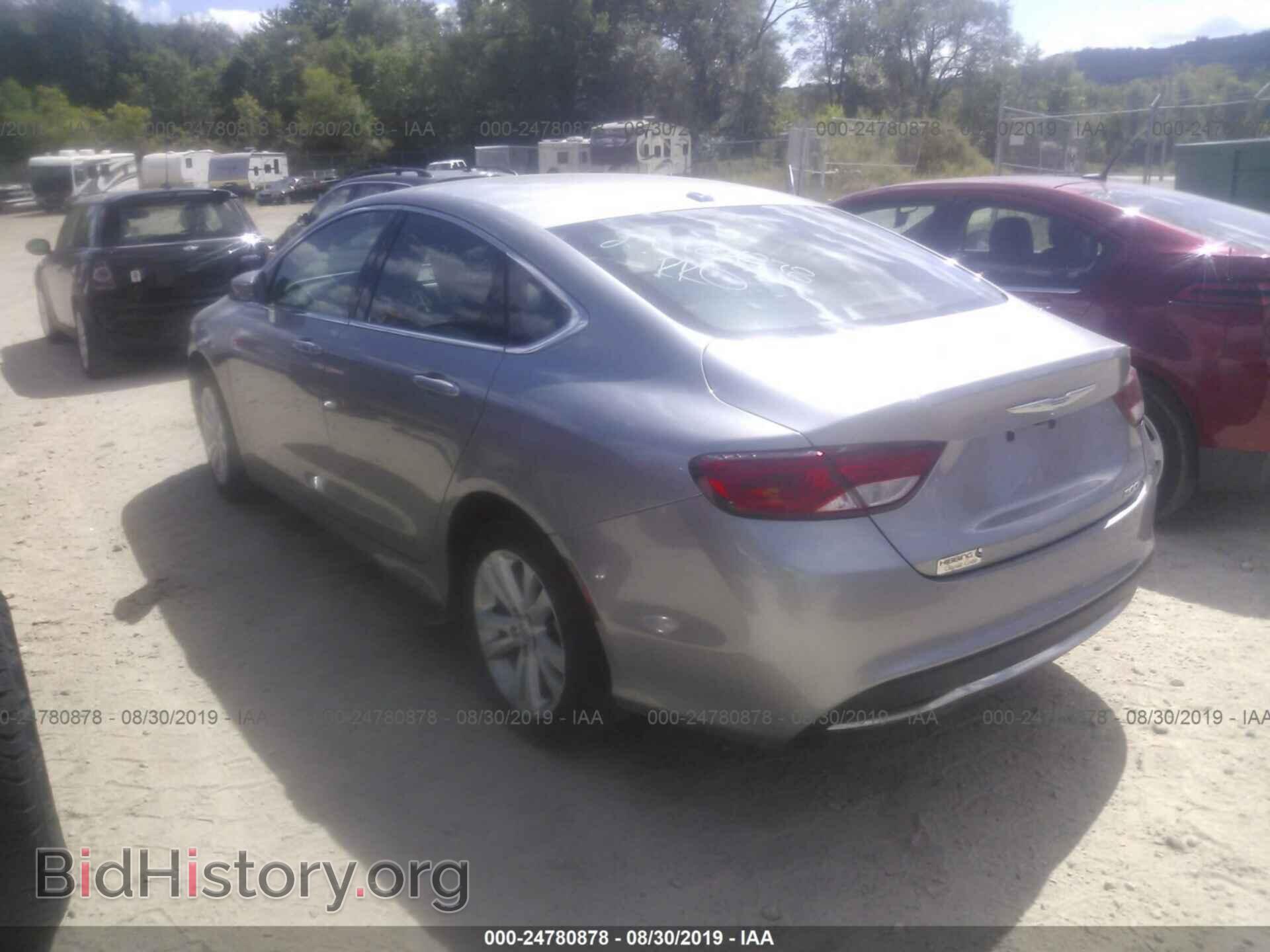 2015 CHRYSLER 200 - VIN: 1C3CCCAB2FN686273 - Фото 3