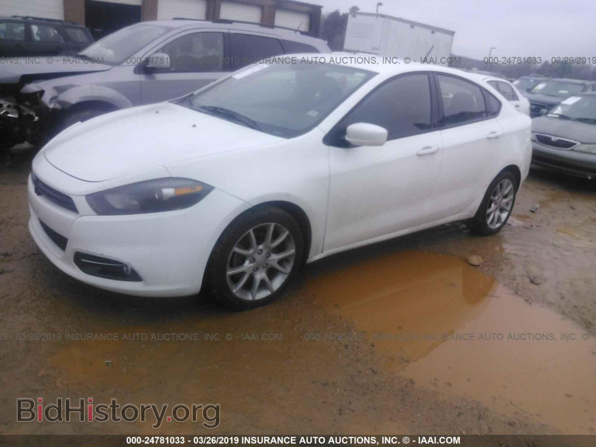 2013 DODGE DART - VIN: 1C3CDFBA7DD343868 - Фото 2