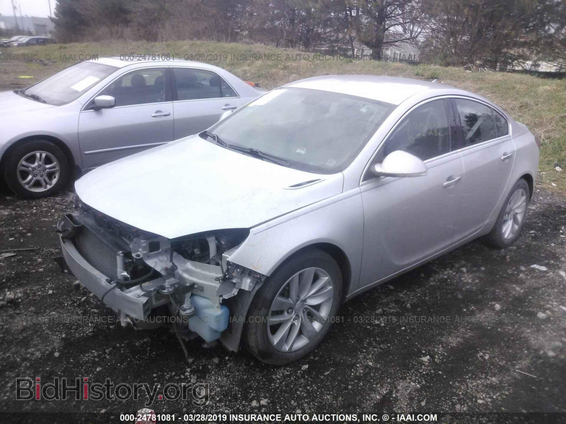2014 BUICK REGAL - VIN: 2G4GN5EX1E9197448 - Фото 2