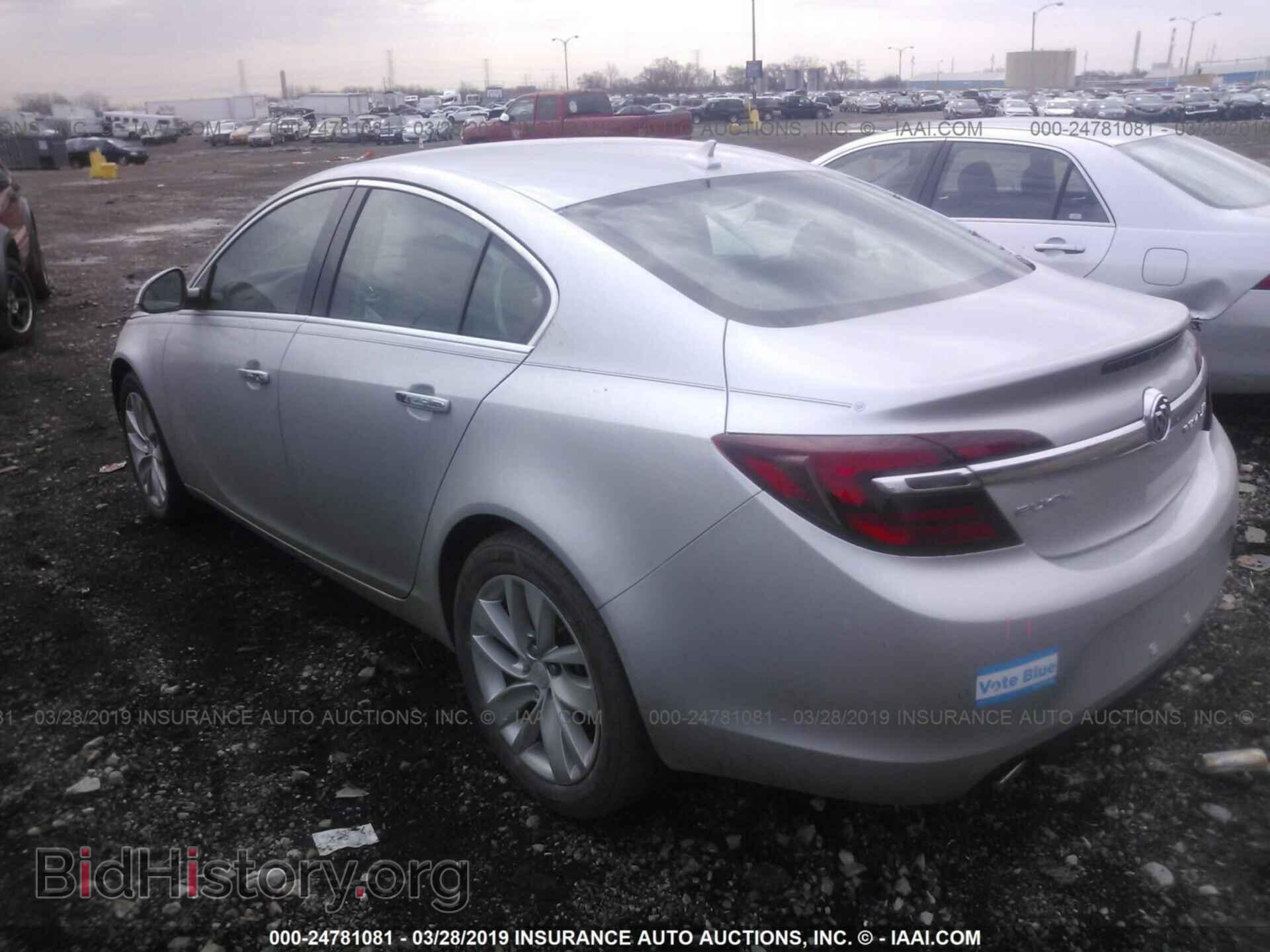 2014 BUICK REGAL - VIN: 2G4GN5EX1E9197448 - Фото 3