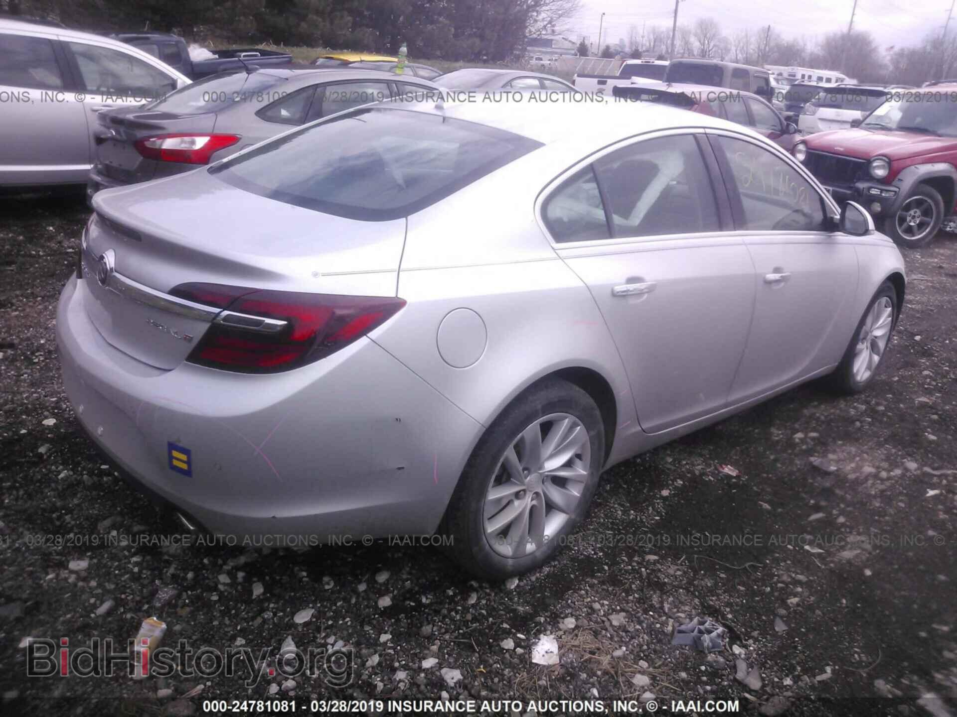 2014 BUICK REGAL - VIN: 2G4GN5EX1E9197448 - Фото 4