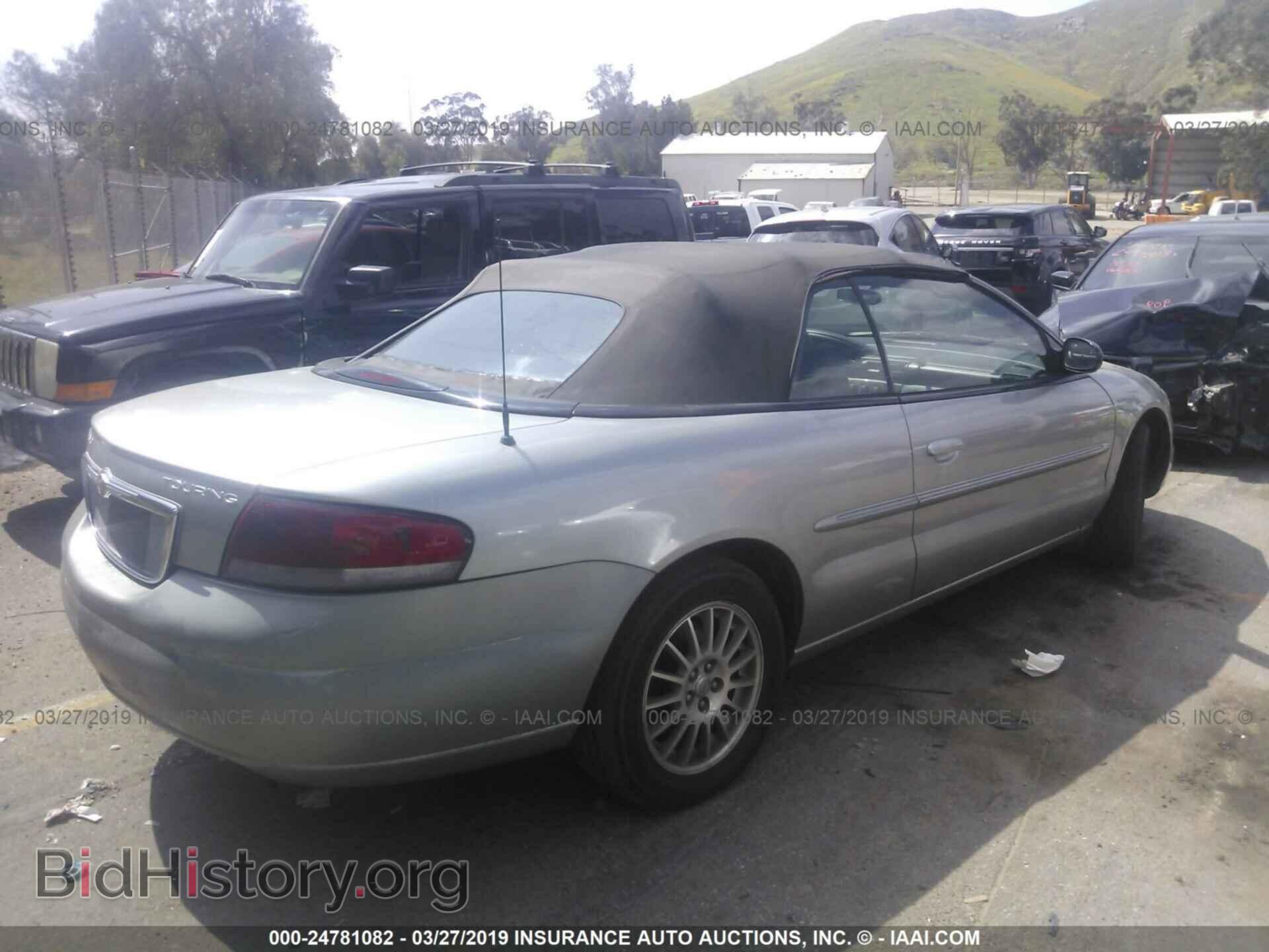2004 CHRYSLER SEBRING - VIN: 1C3EL55R34N268166 - Photo 4