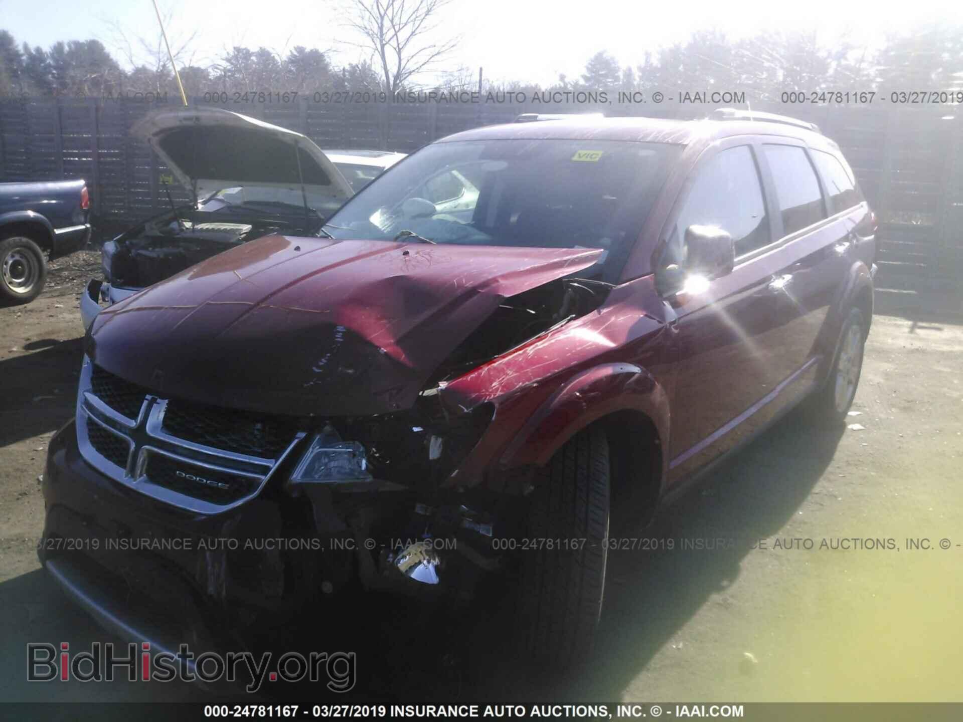 2012 DODGE JOURNEY - VIN: 3C4PDDDG3CT275645 - Фото 2