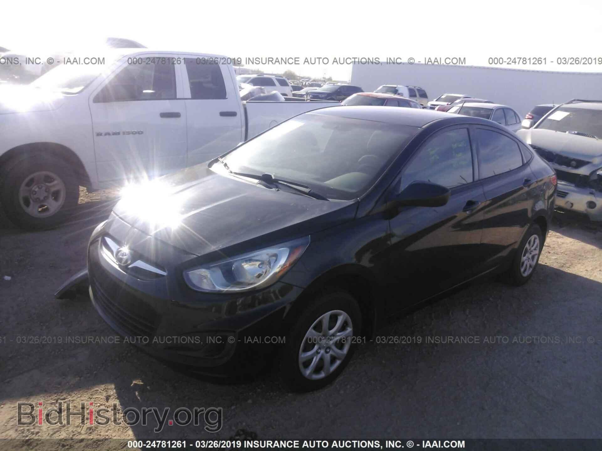 2012 HYUNDAI ACCENT - VIN: KMHCT4AE6CU246257 - Фото 2