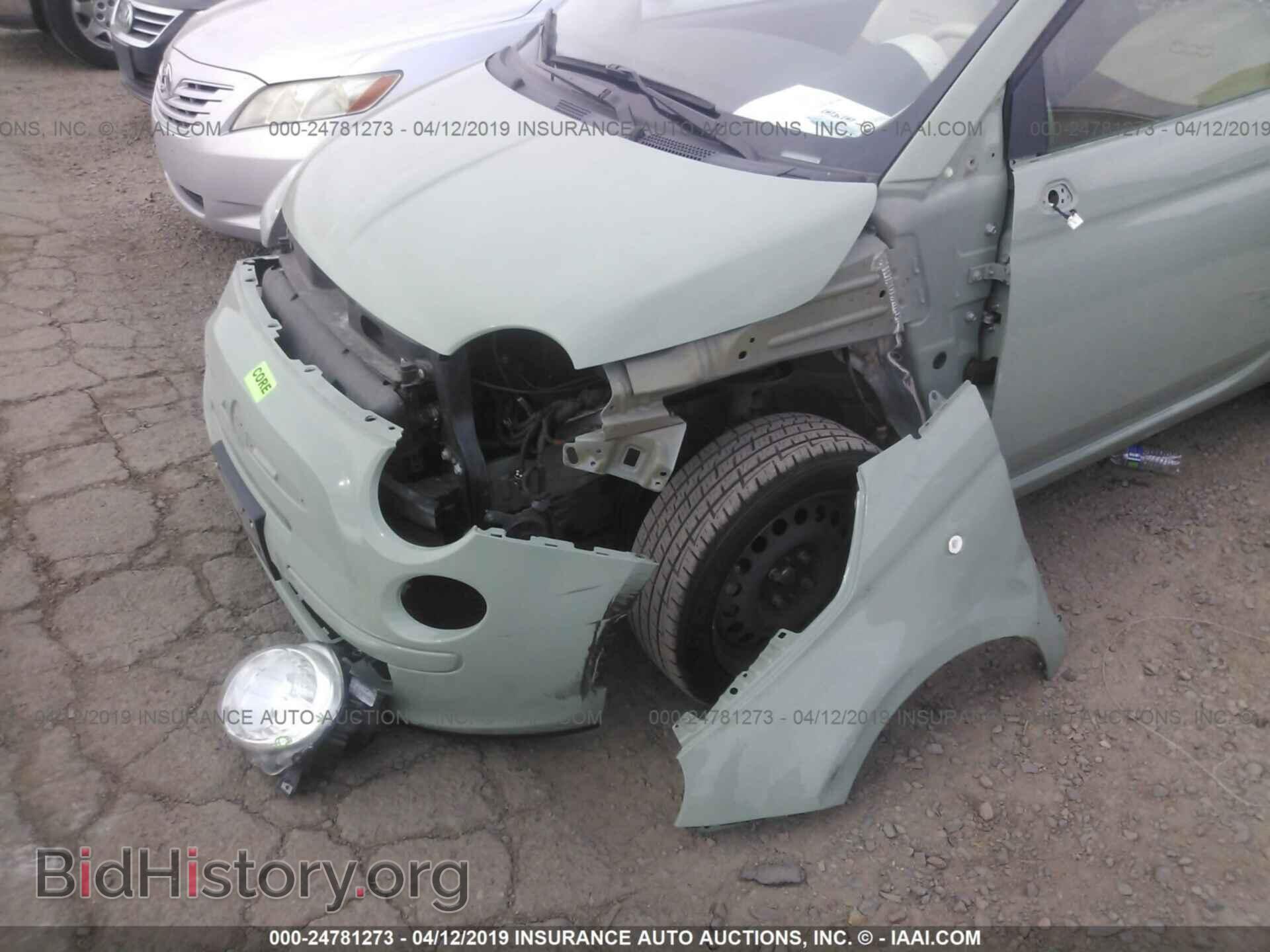 2012 FIAT 500 - VIN: 3C3CFFAR3CT381205 - Фото 6