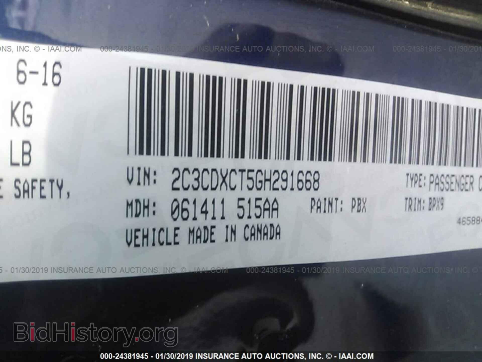 2016 DODGE CHARGER - VIN: 2C3CDXCT5GH291668 - Photo 9
