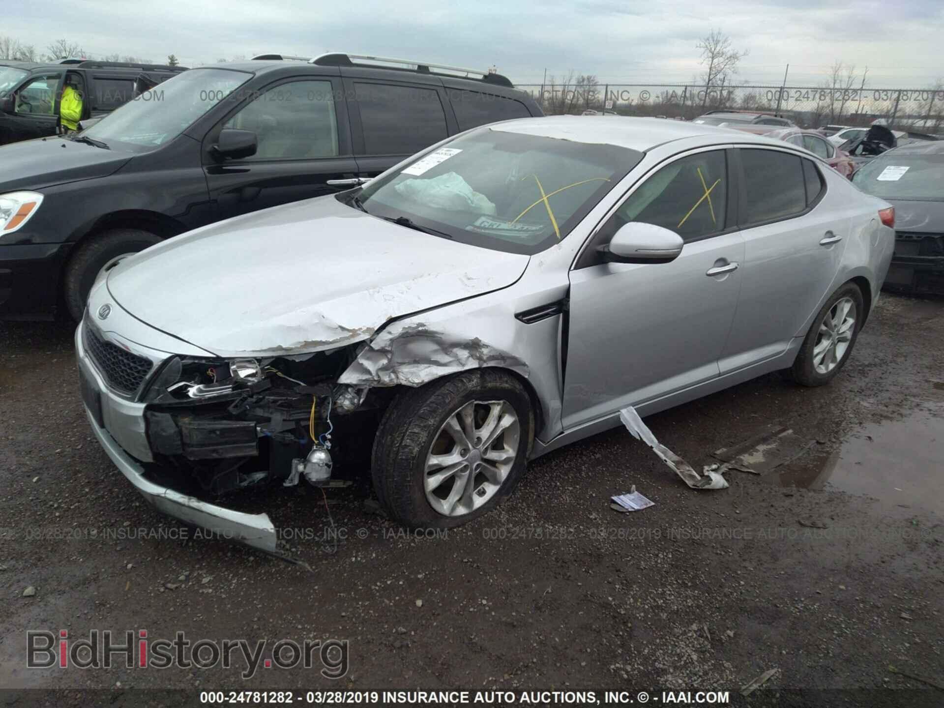 2012 KIA OPTIMA - VIN: 5XXGN4A71CG043705 - Фото 2