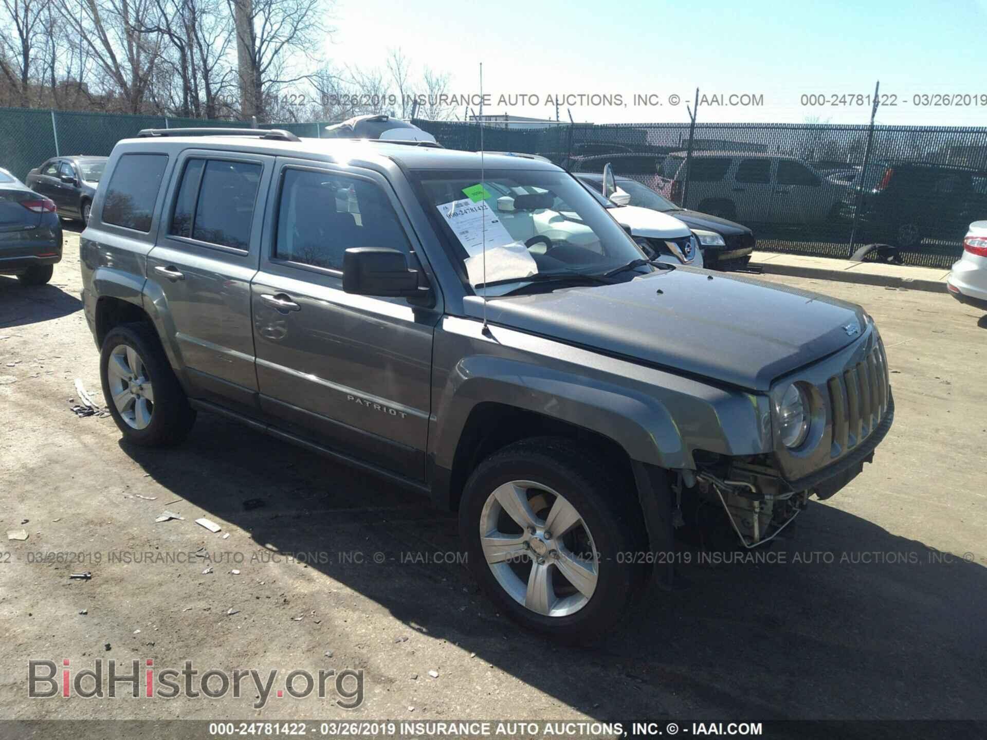 Photo 1C4NJRFB6CD564183 - JEEP PATRIOT 2012