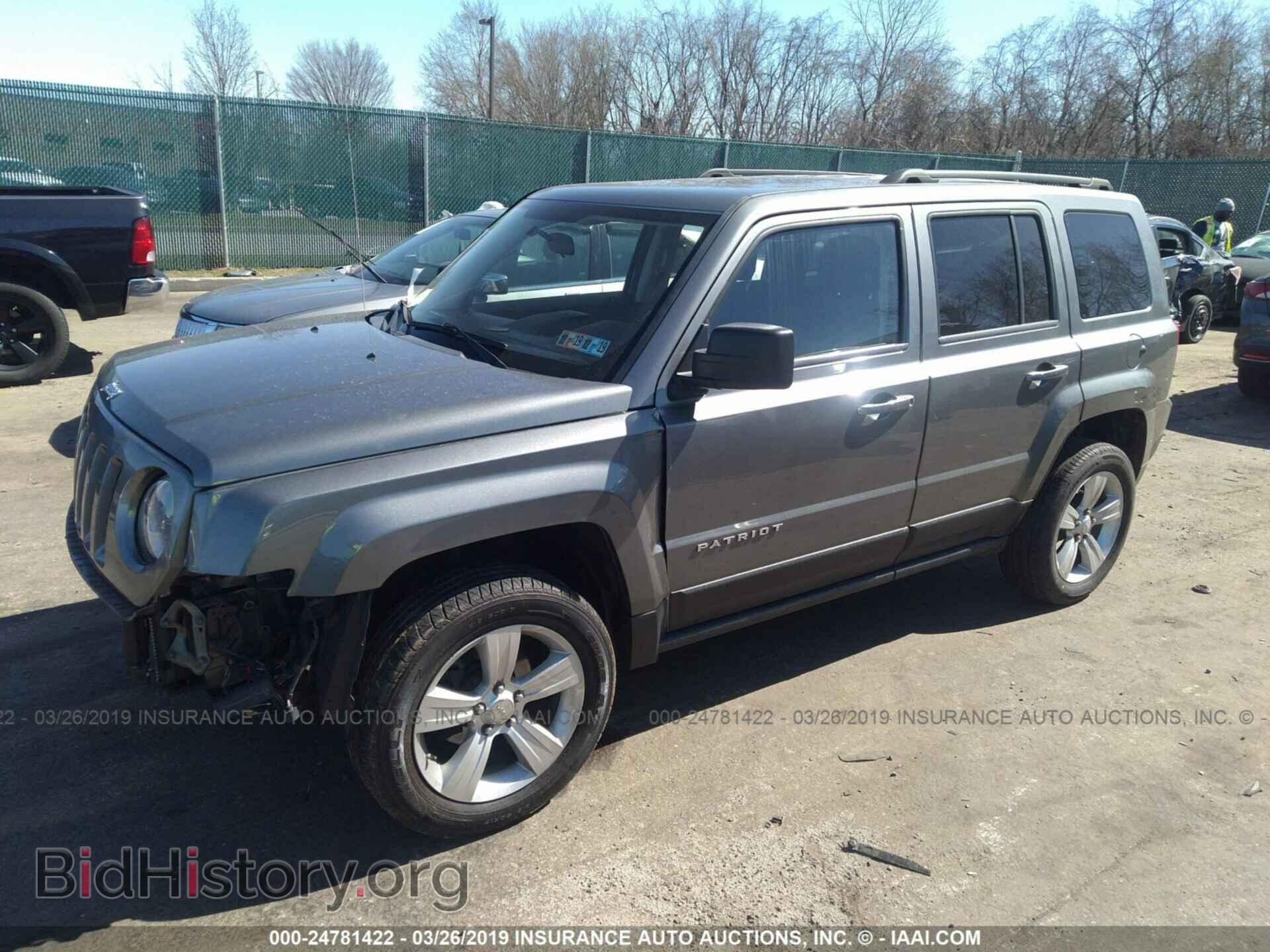 2012 JEEP PATRIOT - VIN: 1C4NJRFB6CD564183 - Фото 2
