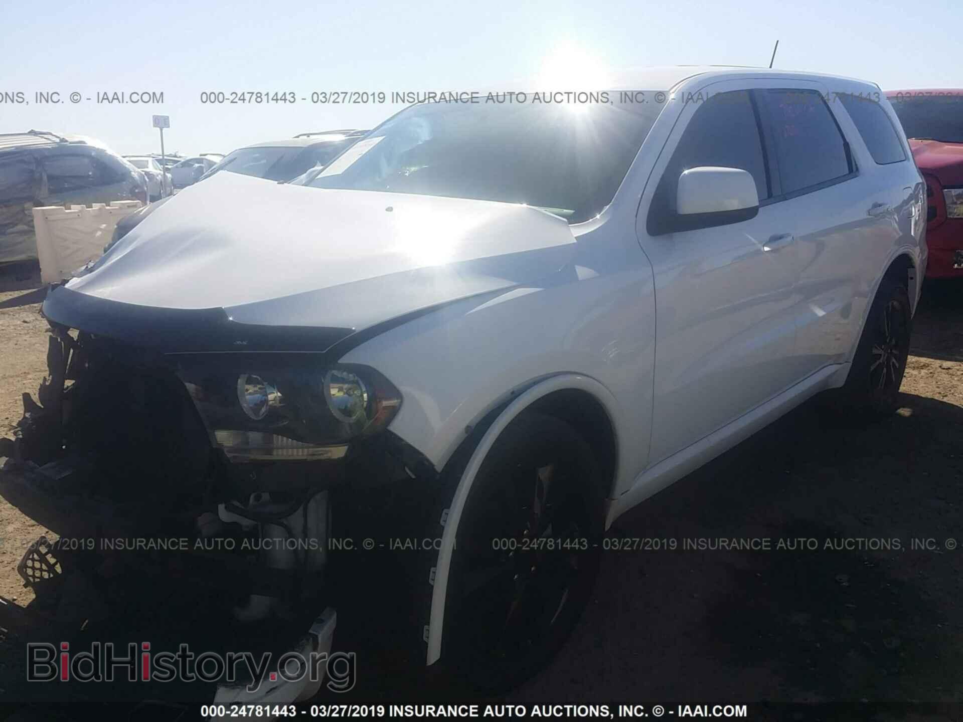2013 DODGE DURANGO - VIN: 1C4RDHAGXDC691810 - Фото 2