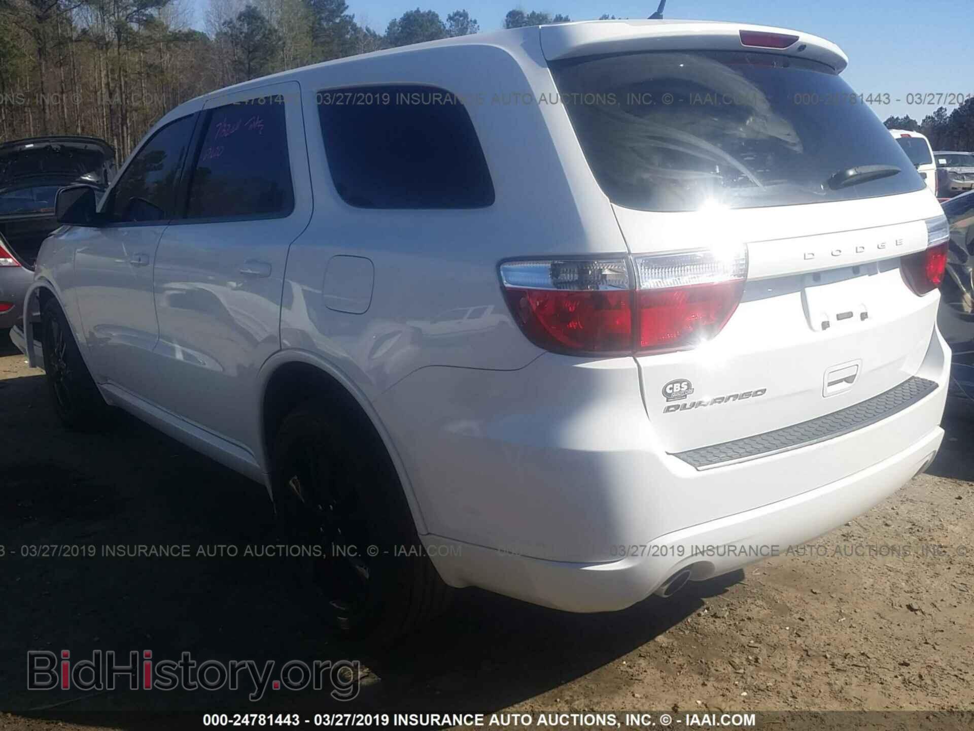 2013 DODGE DURANGO - VIN: 1C4RDHAGXDC691810 - Фото 3