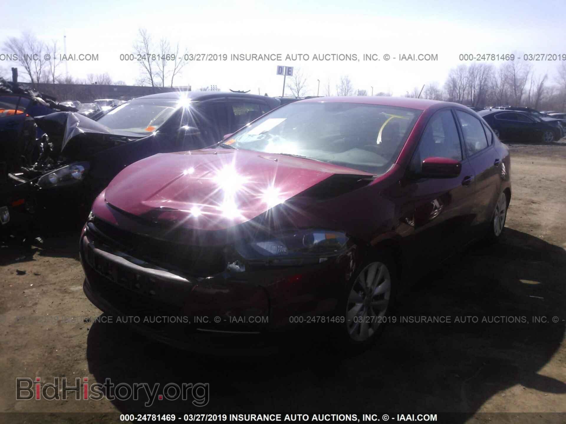2014 DODGE DART - VIN: 1C3CDFBB6ED701312 - Фото 2