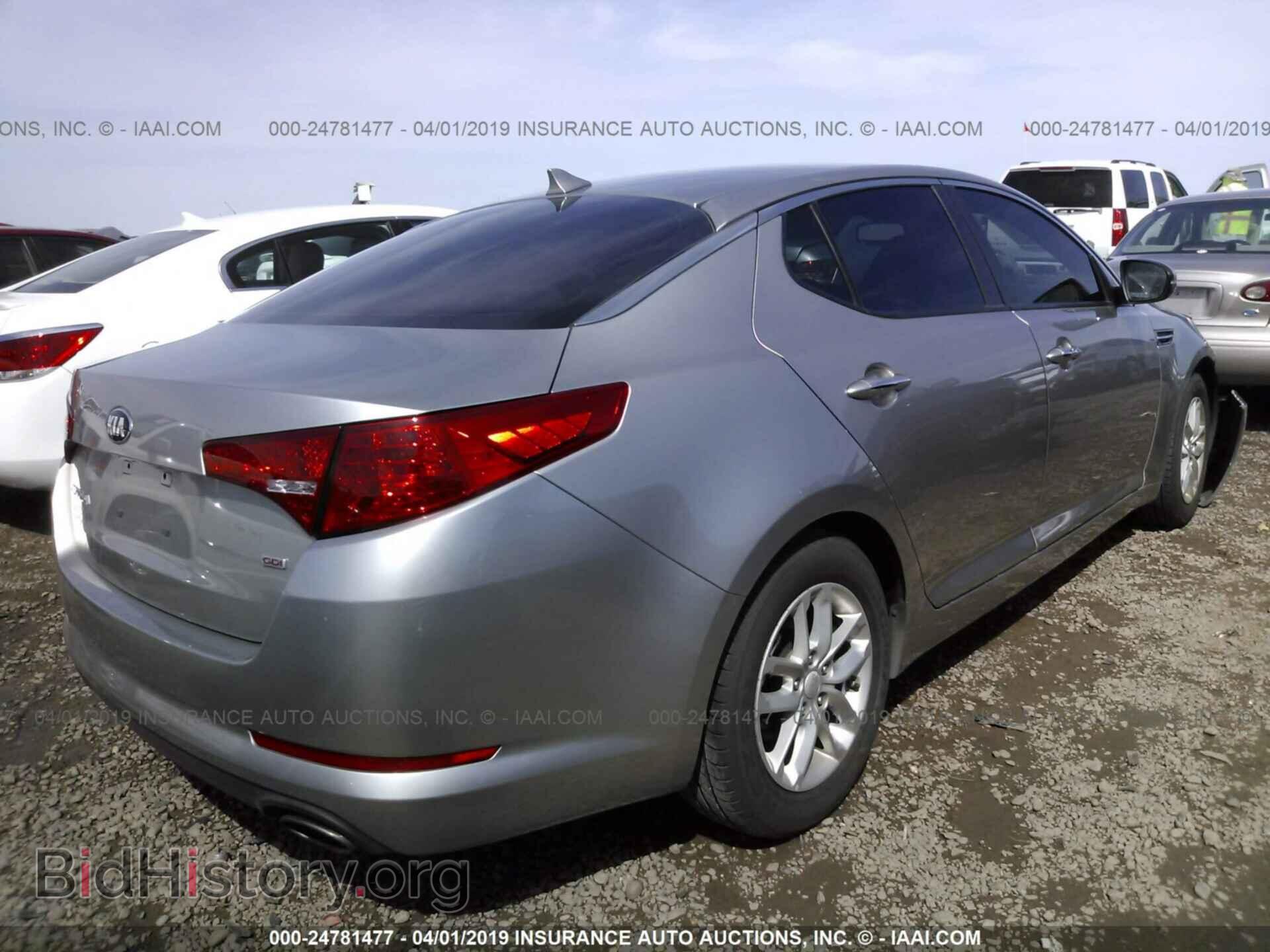 2013 KIA OPTIMA - VIN: KNAGM4A73D5393147 - Фото 4