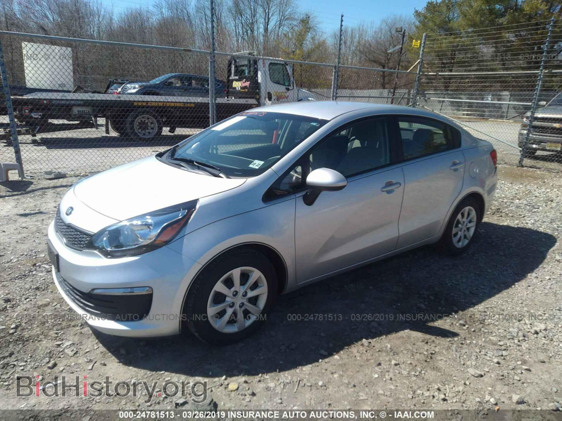 2017 KIA RIO - VIN: KNADM4A3XH6051291 - Фото 2