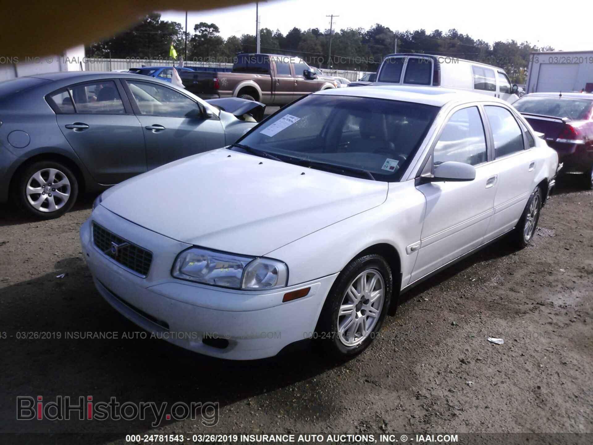 2004 VOLVO S80 - VIN: YV1TS59H741365797 - Фото 2