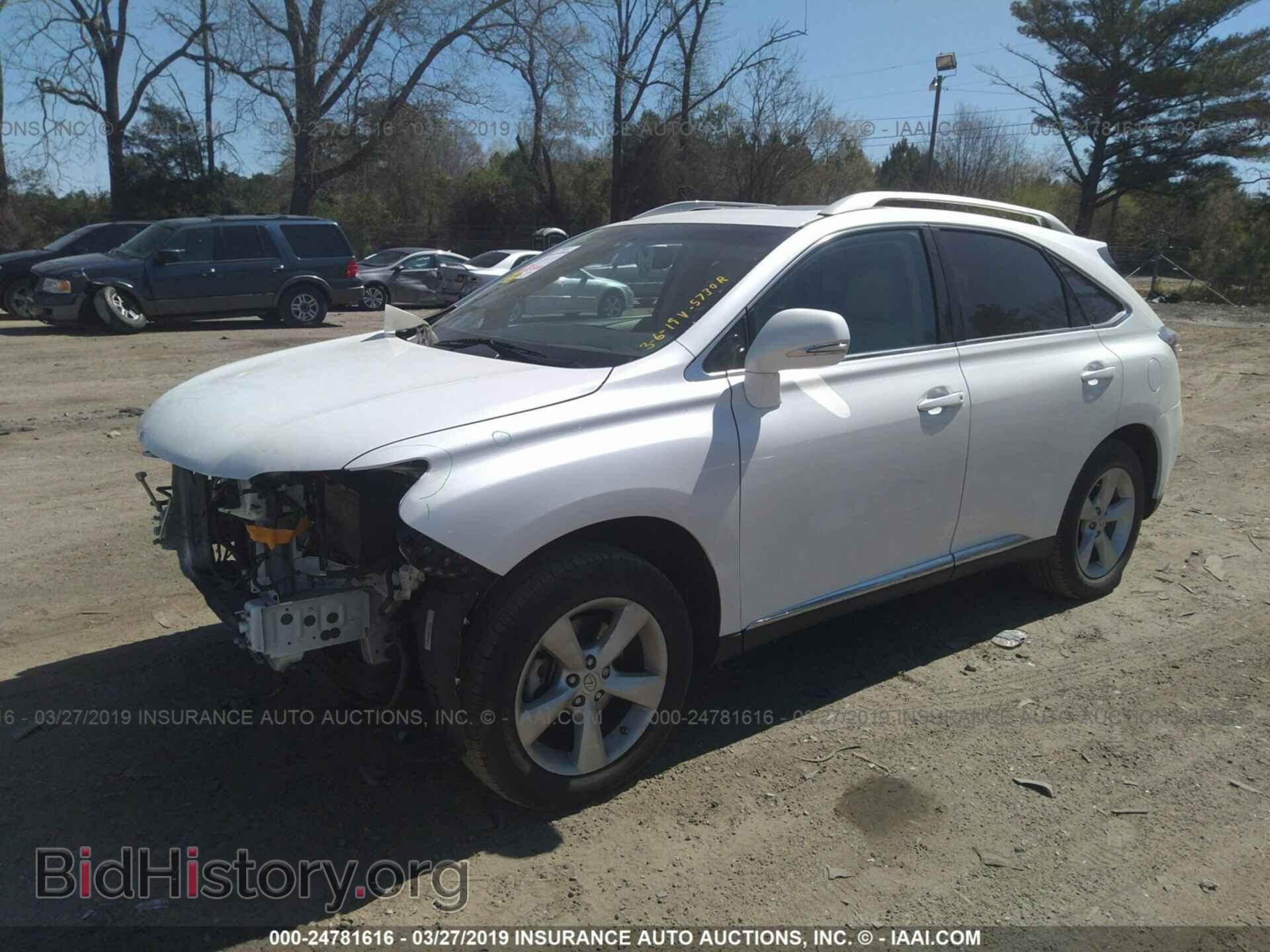 2015 LEXUS RX - VIN: 2T2BK1BA4FC325730 - Фото 2