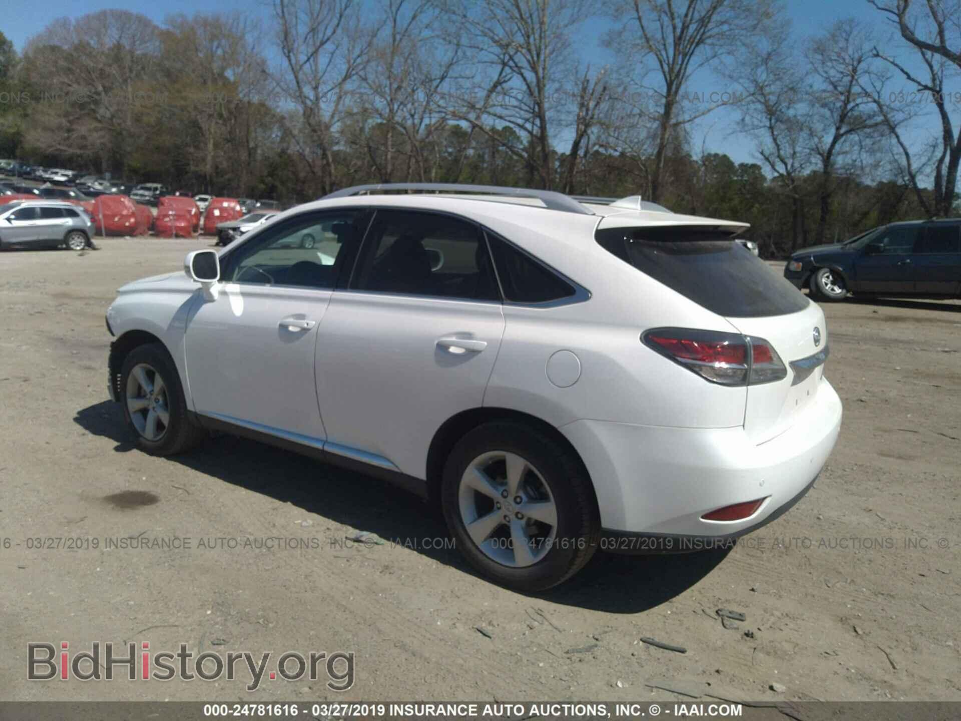 2015 LEXUS RX - VIN: 2T2BK1BA4FC325730 - Фото 3