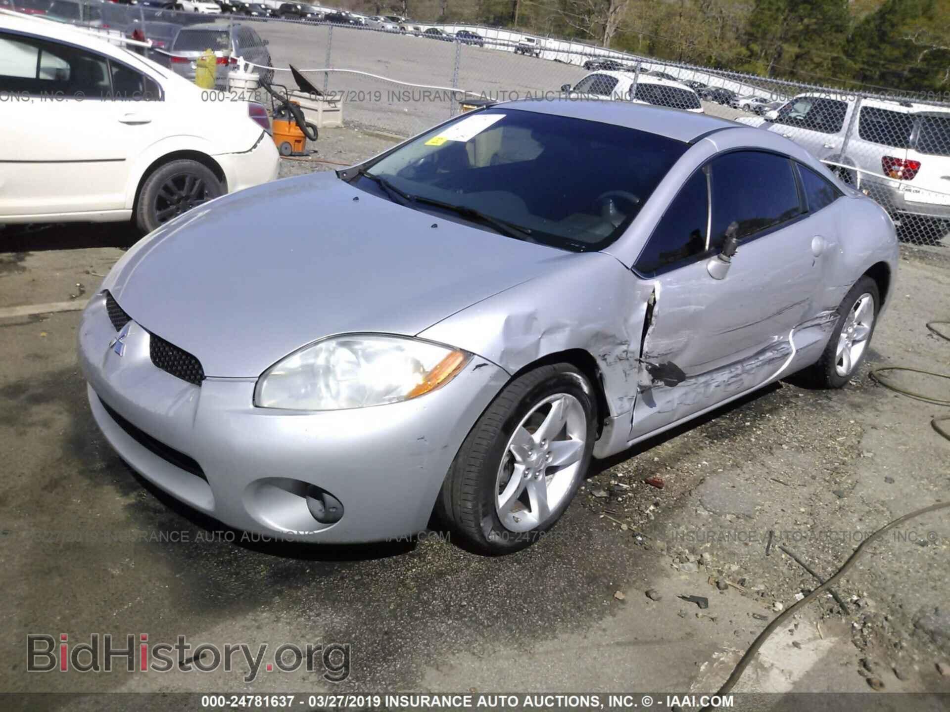 2008 MITSUBISHI ECLIPSE - VIN: 4A3AK24F28E028032 - Фото 2