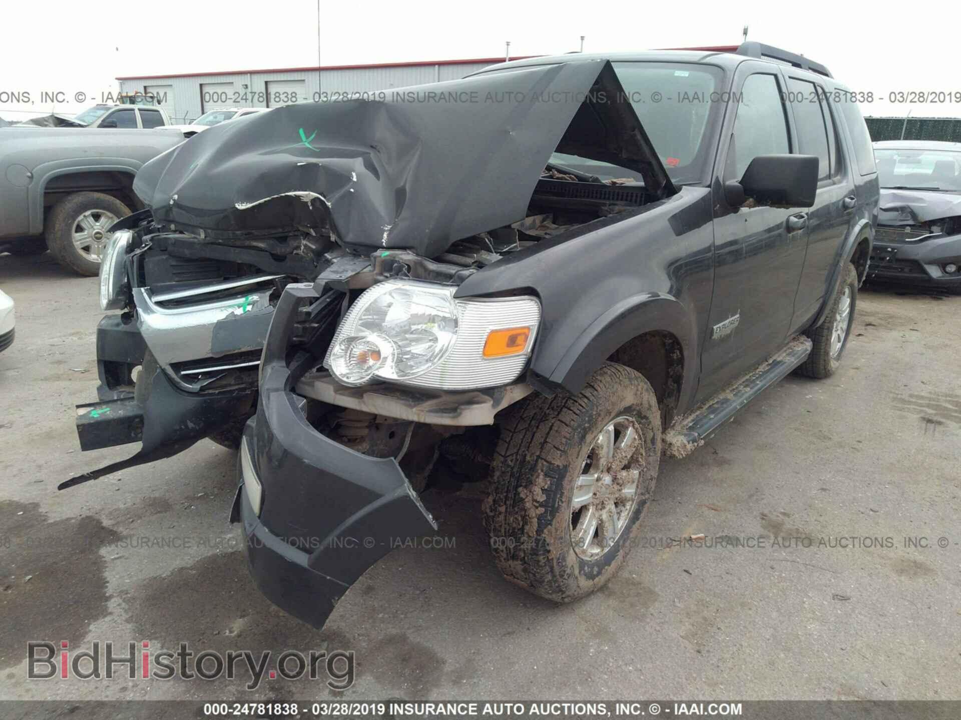 2007 FORD EXPLORER - VIN: 1FMEU73E57UB77829 - Фото 2