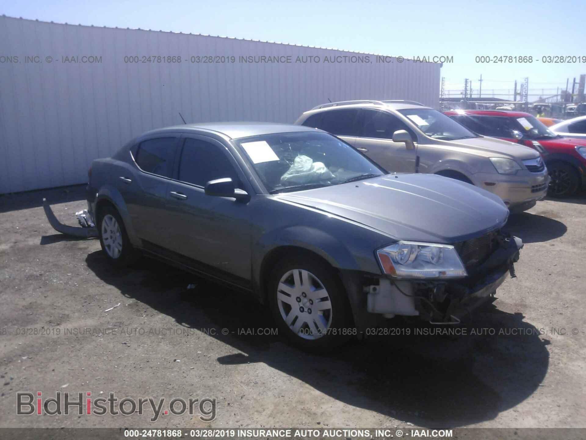 Фотография 1C3CDZABXDN581803 - DODGE AVENGER 2013