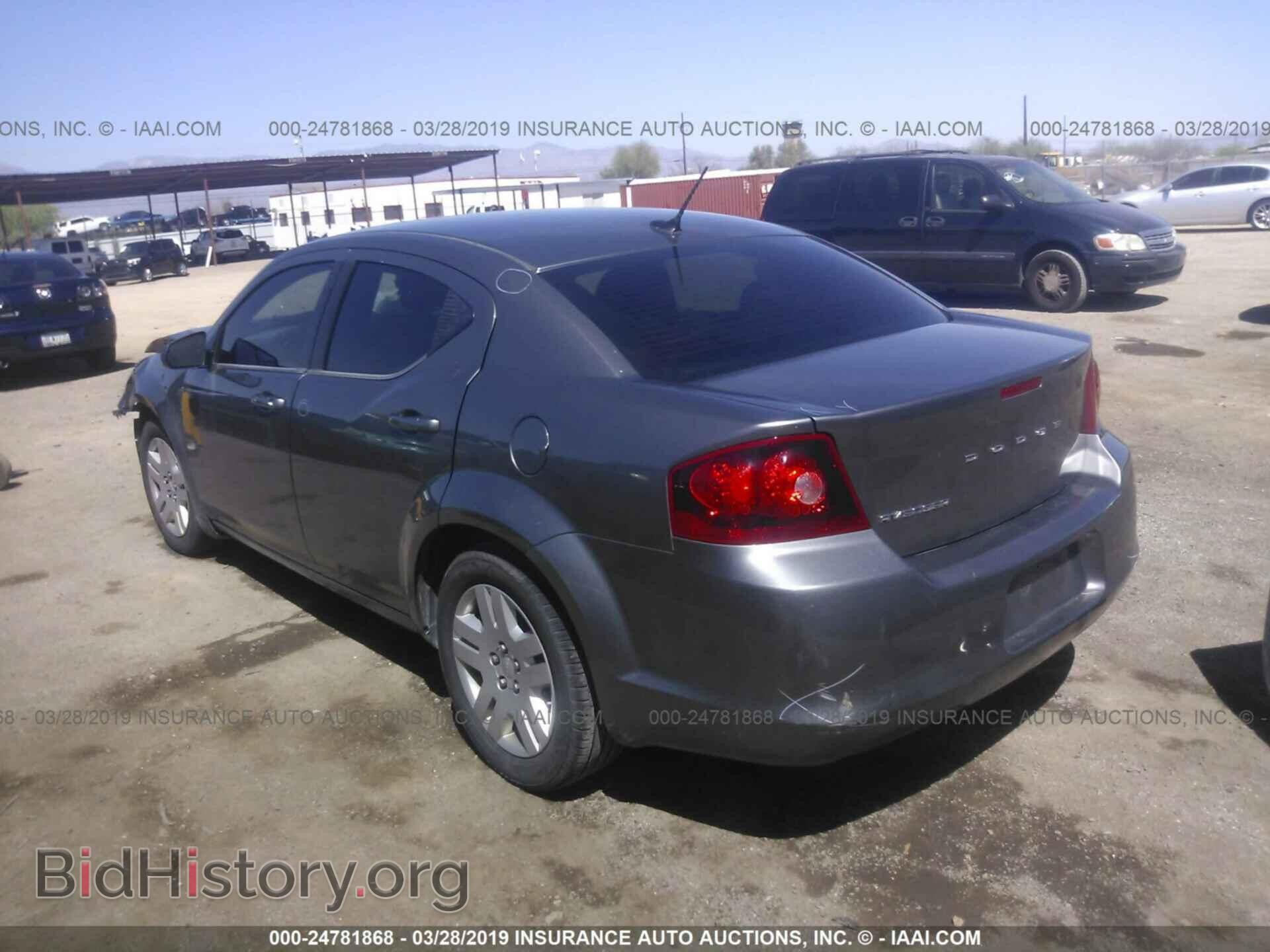 2013 DODGE AVENGER - VIN: 1C3CDZABXDN581803 - Фото 3