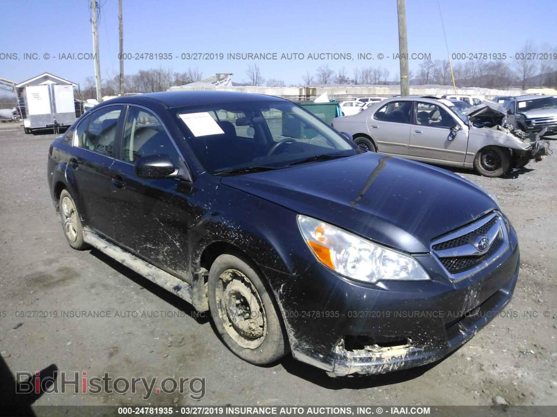 2011 SUBARU LEGACY - VIN: 4S3BMBA67B3215016 - Фото 6