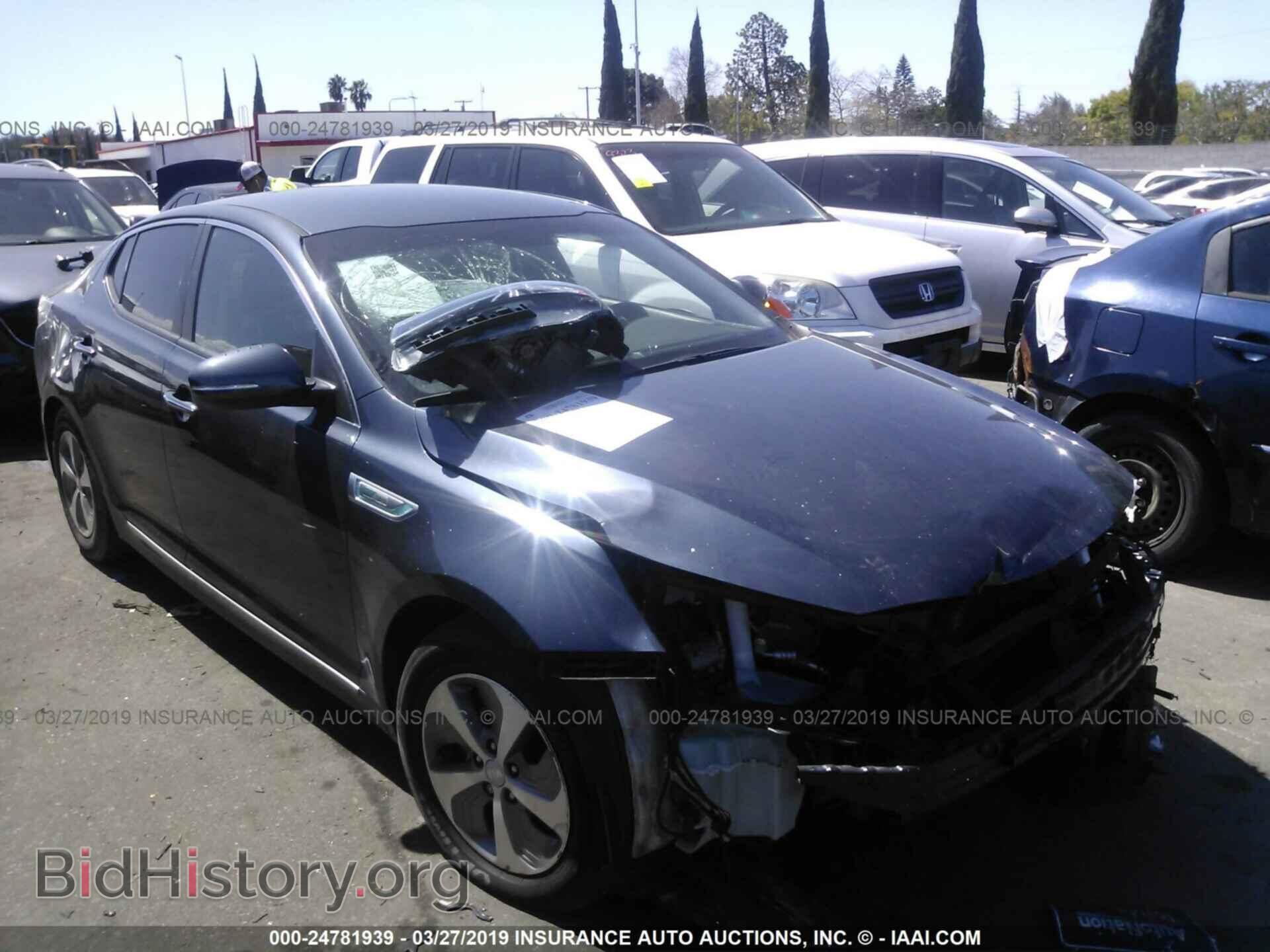 Фотография KNAGM4AD6F5084913 - KIA OPTIMA 2015