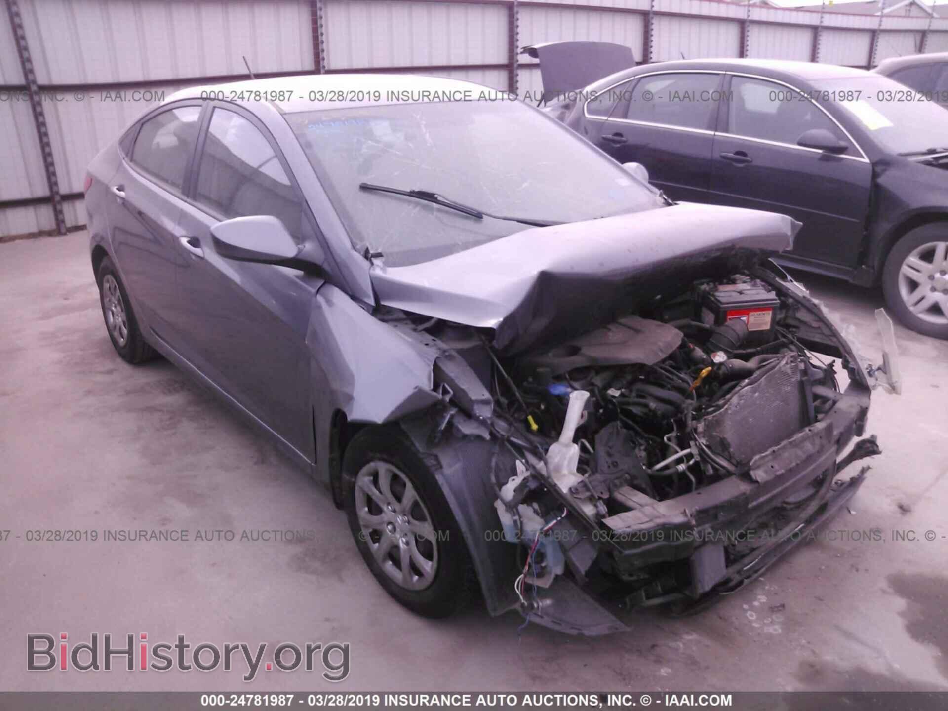 Фотография KMHCT4AE7EU710580 - HYUNDAI ACCENT 2014