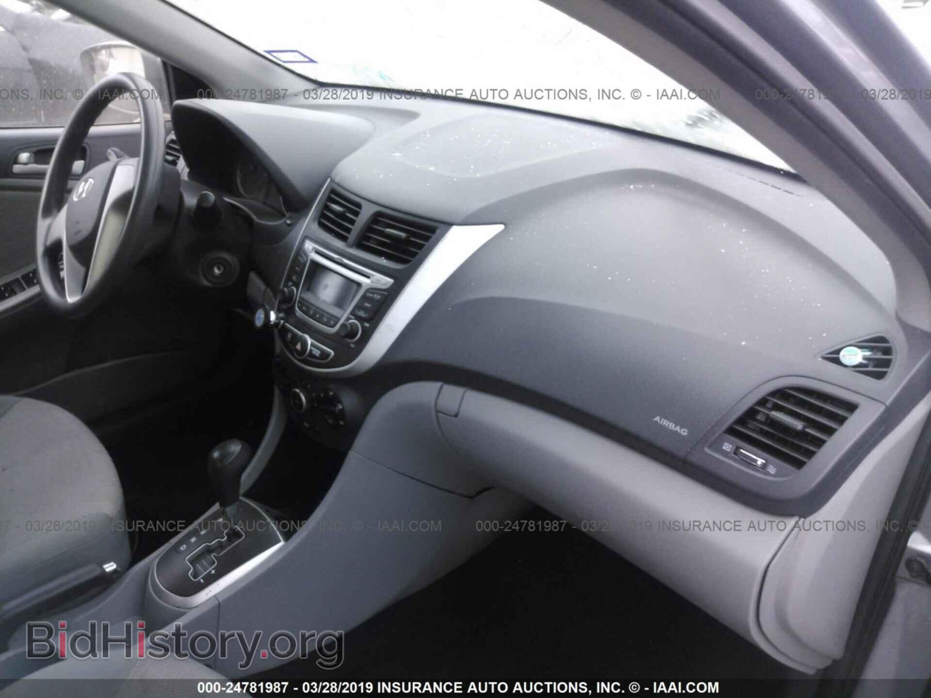 2014 HYUNDAI ACCENT - VIN: KMHCT4AE7EU710580 - Фото 5