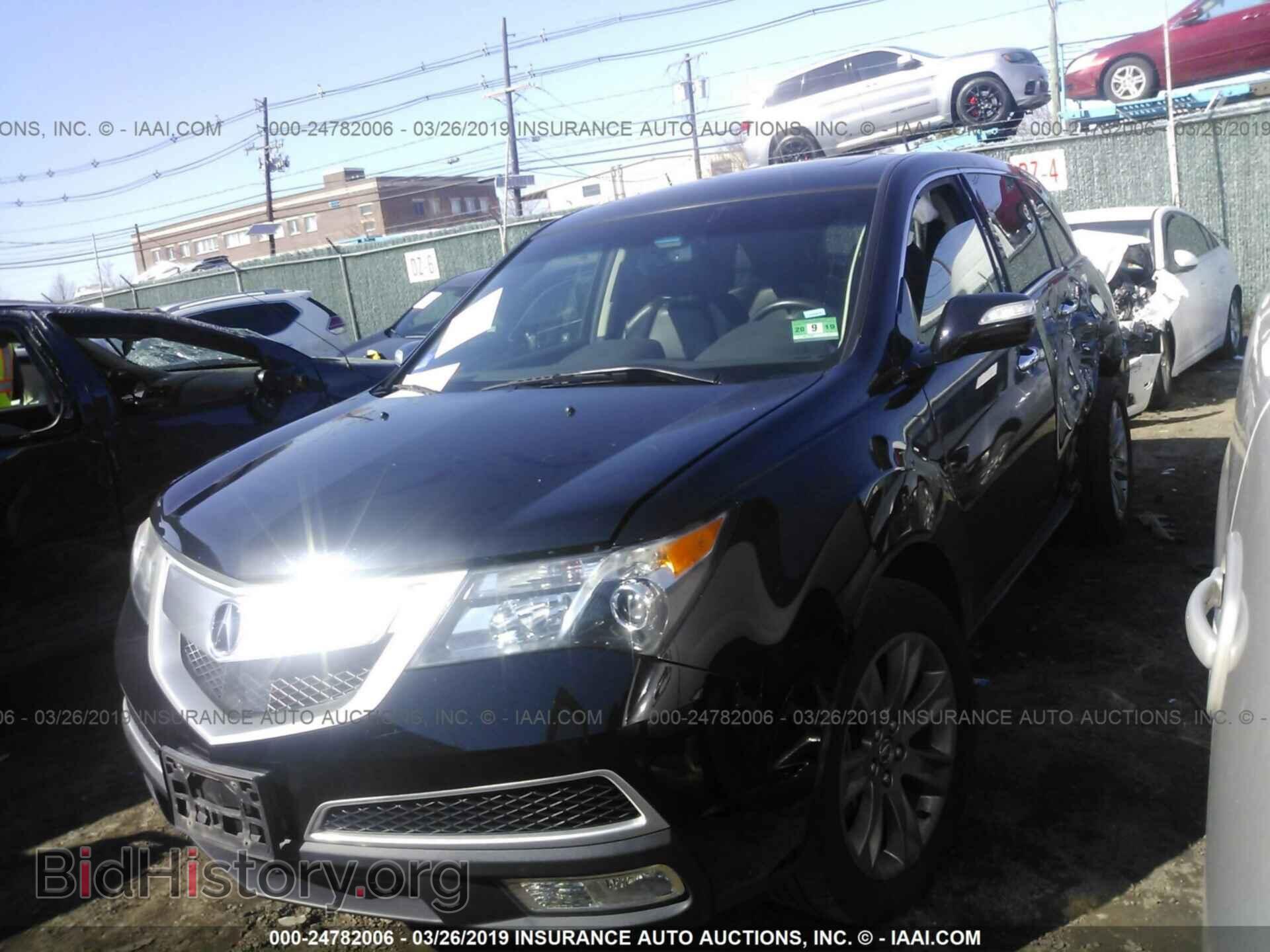 2012 ACURA MDX - VIN: 2HNYD2H86CH537365 - Фото 2