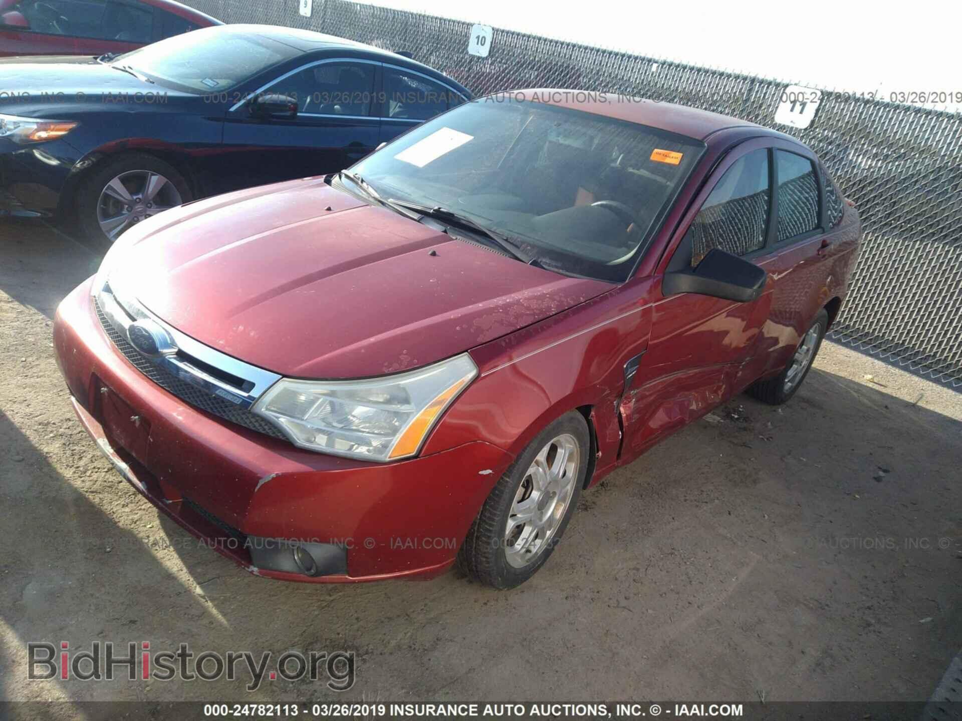 2008 FORD FOCUS - VIN: 1FAHP35N98W132225 - Фото 2