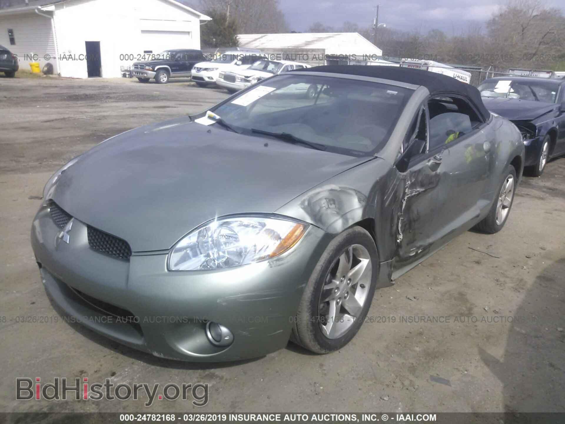 2008 MITSUBISHI ECLIPSE - VIN: 4A3AL25FX8E036617 - Фото 2