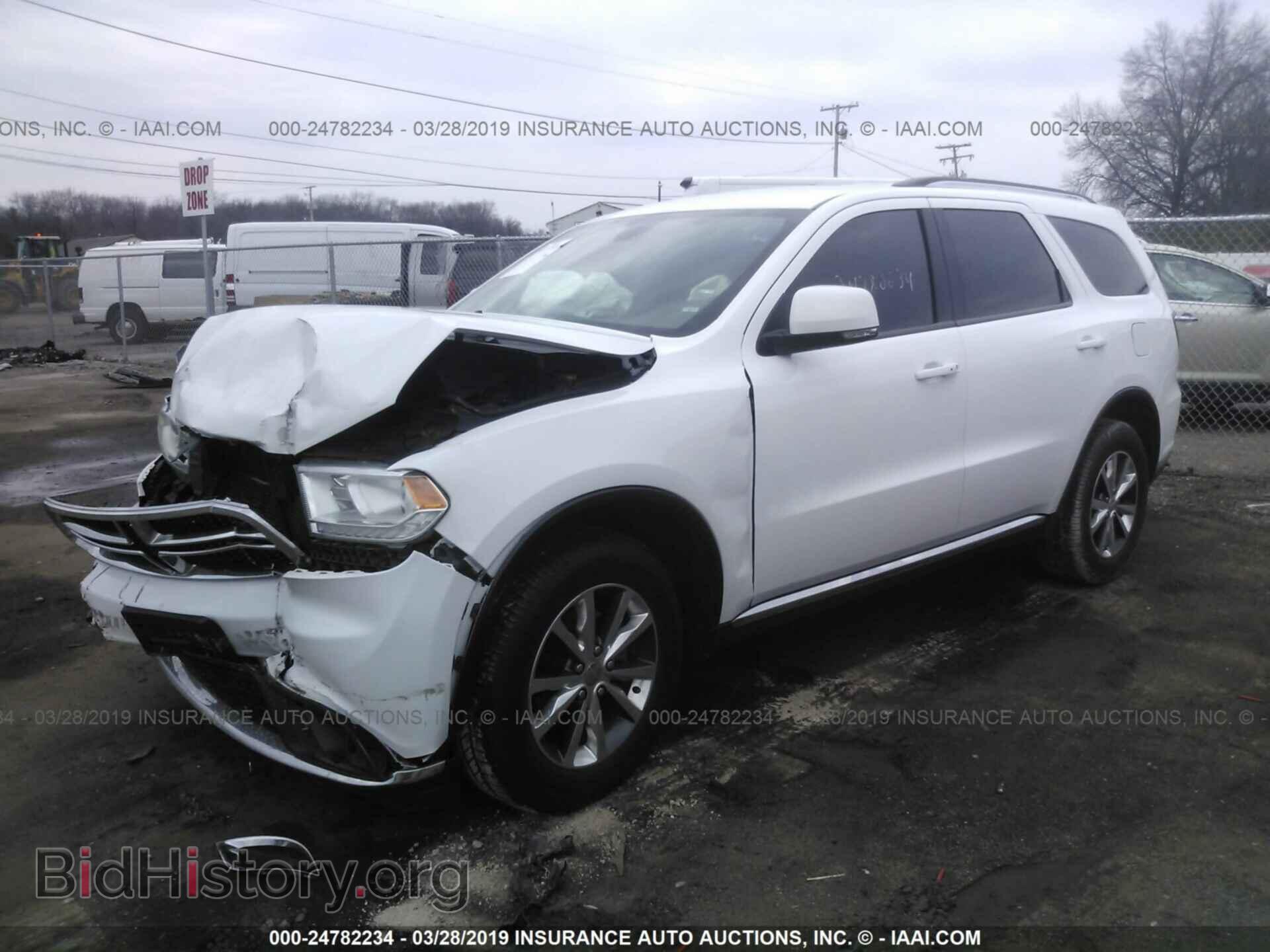 2016 DODGE DURANGO - VIN: 1C4RDJDG8GC412779 - Фото 2