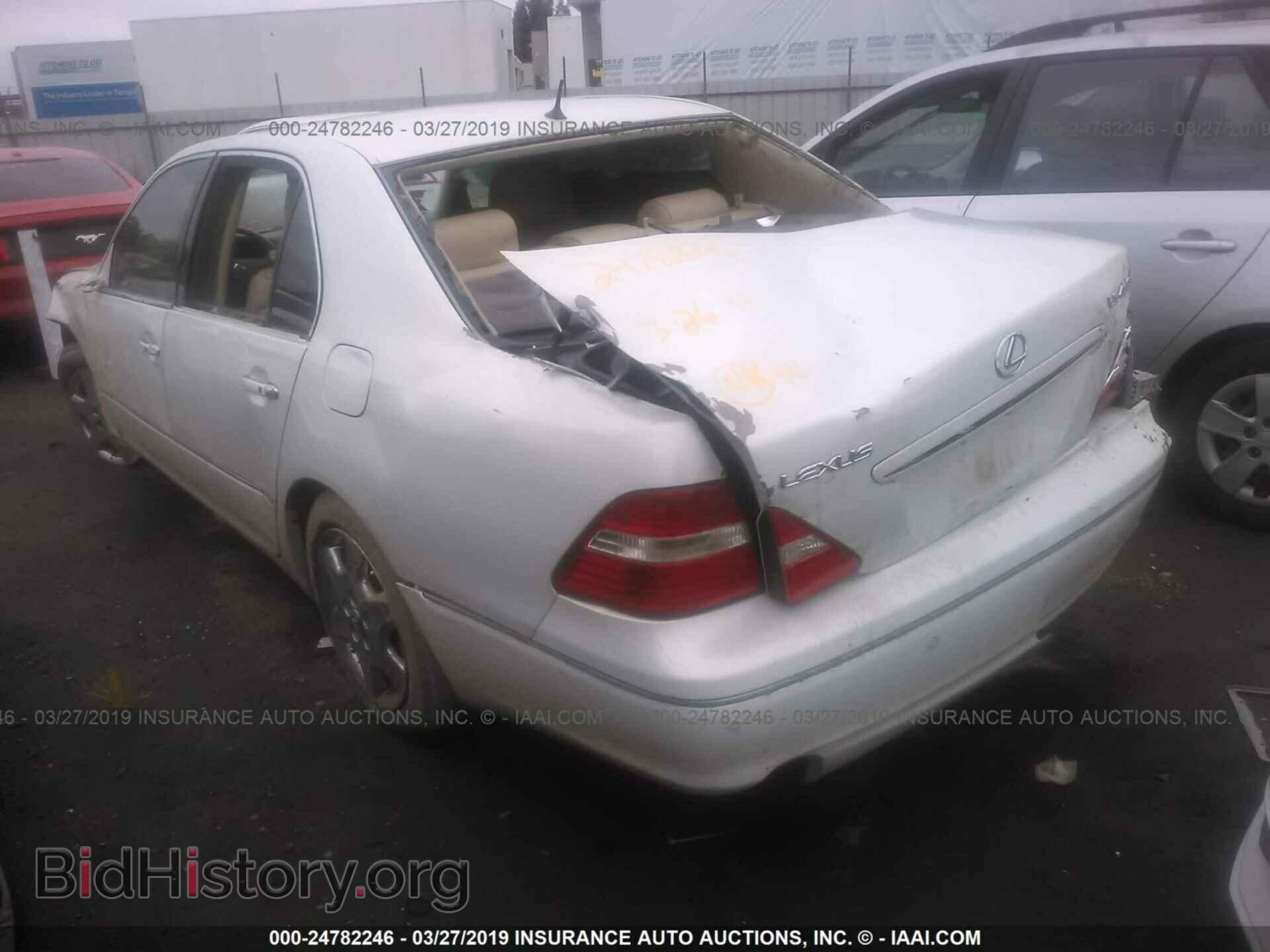 2005 LEXUS LS - VIN: JTHBN36F850179210 - Фото 3