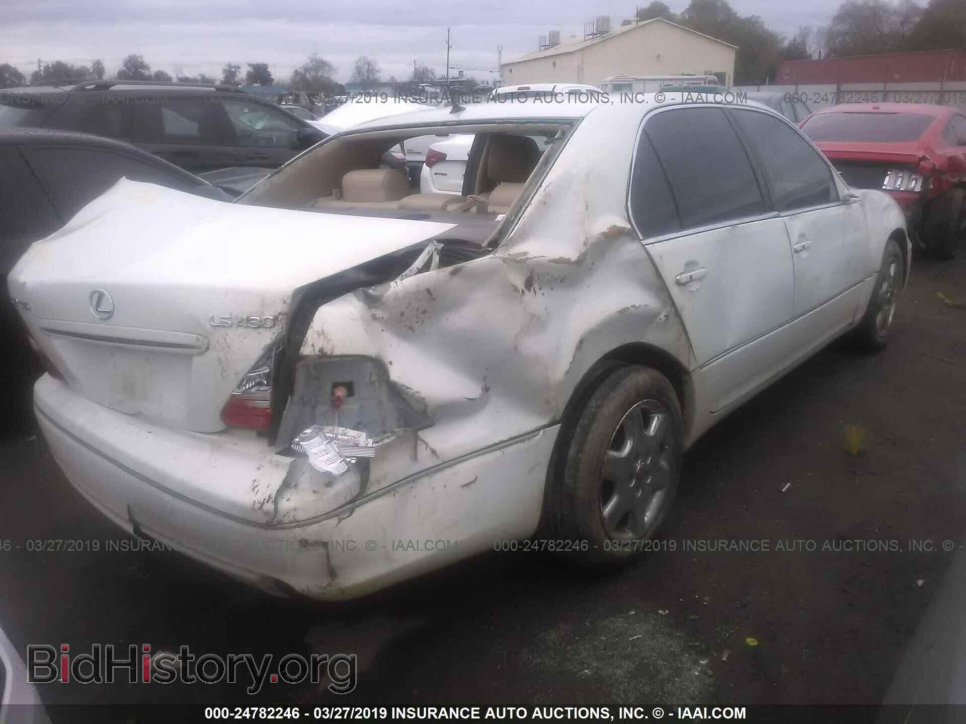 2005 LEXUS LS - VIN: JTHBN36F850179210 - Фото 4
